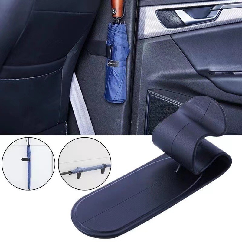 2PCS Universal Car Interior Accessories Umbrella Hook Holder Hanger Fastener