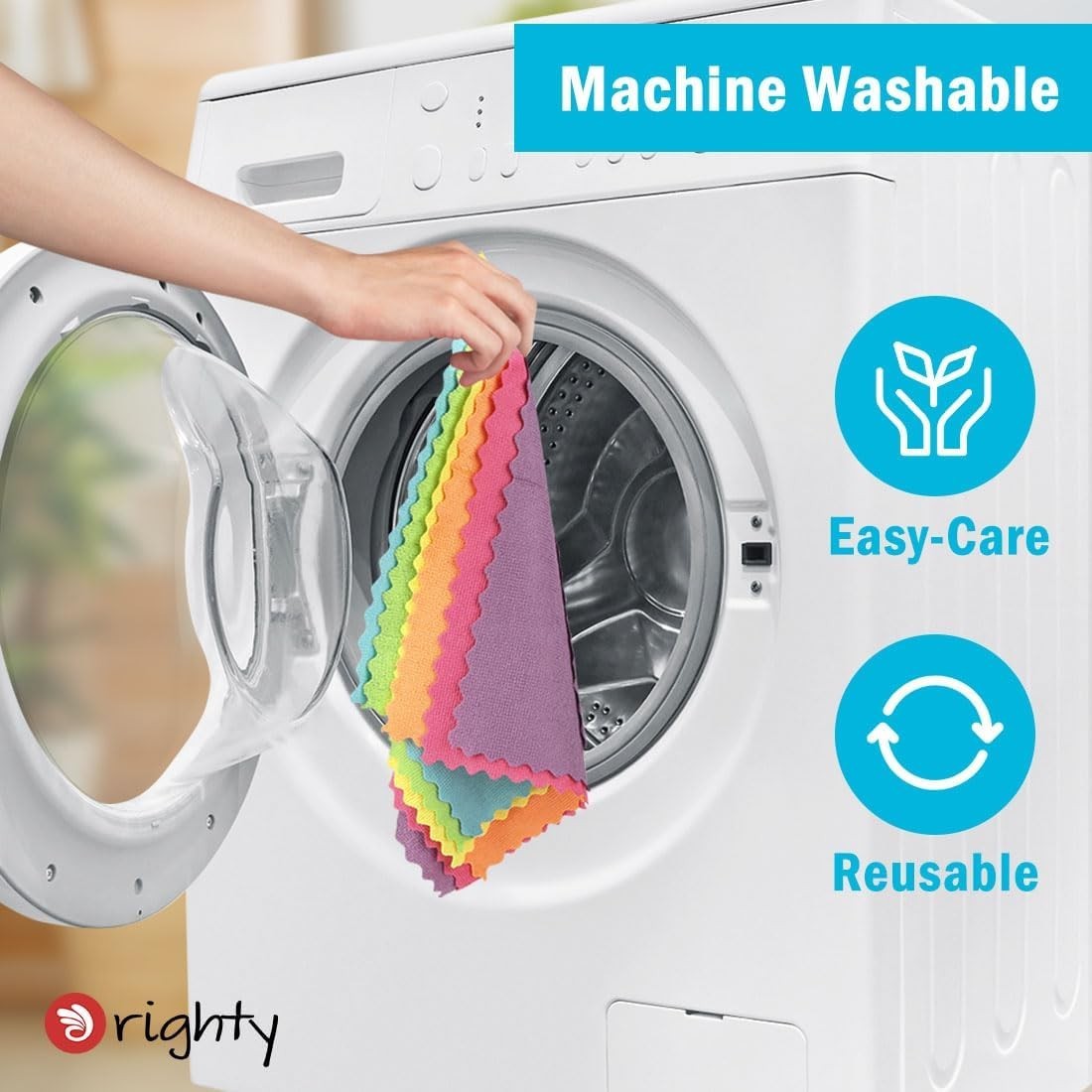 Microfiber Cleaning Cloth, 24 Pack Highly Absorbent Cleaning Rags, Household …