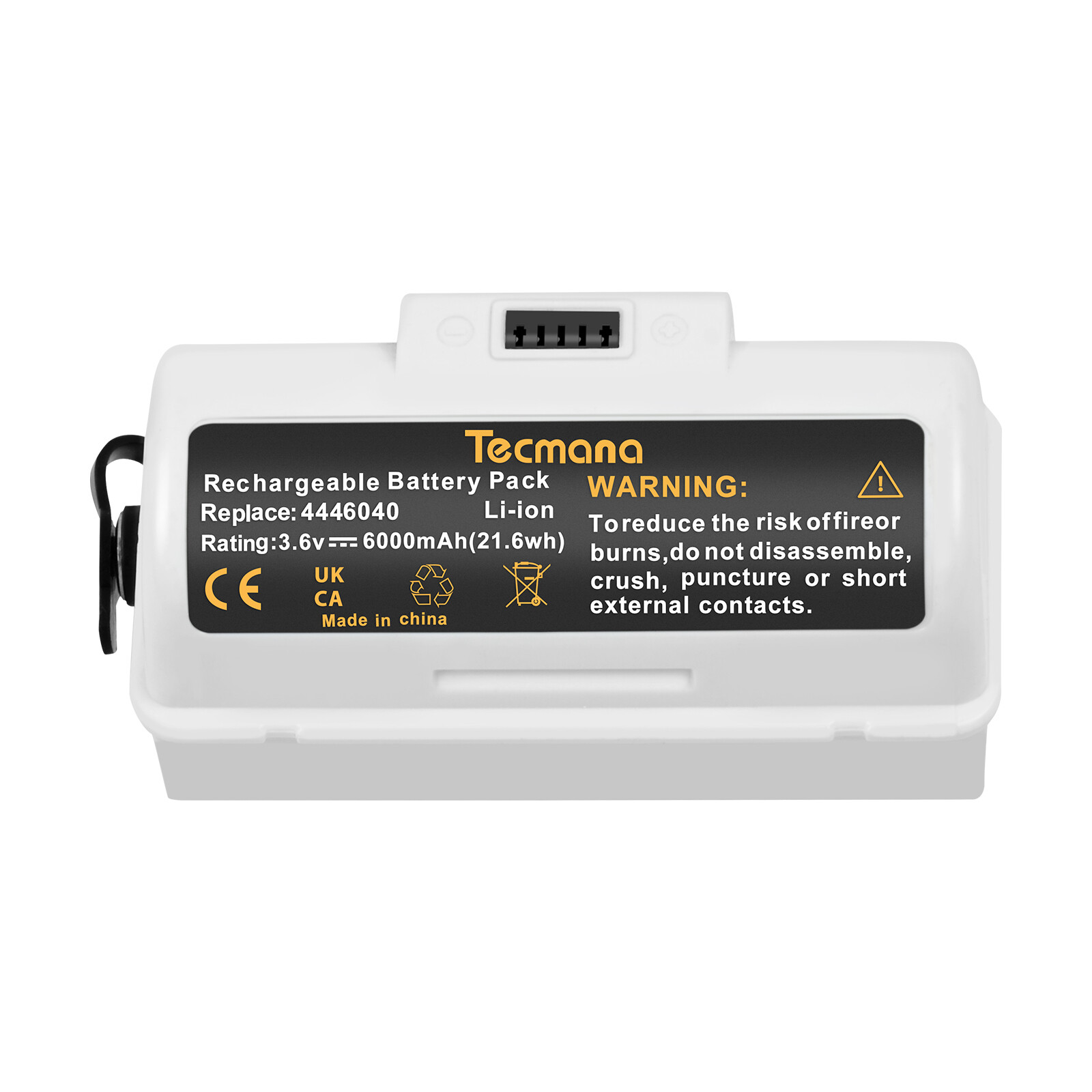 6.0Ah 3.6V Li-ion Battery For iRobot Braava Jet 240 241 244 245 Robot Mop BC674