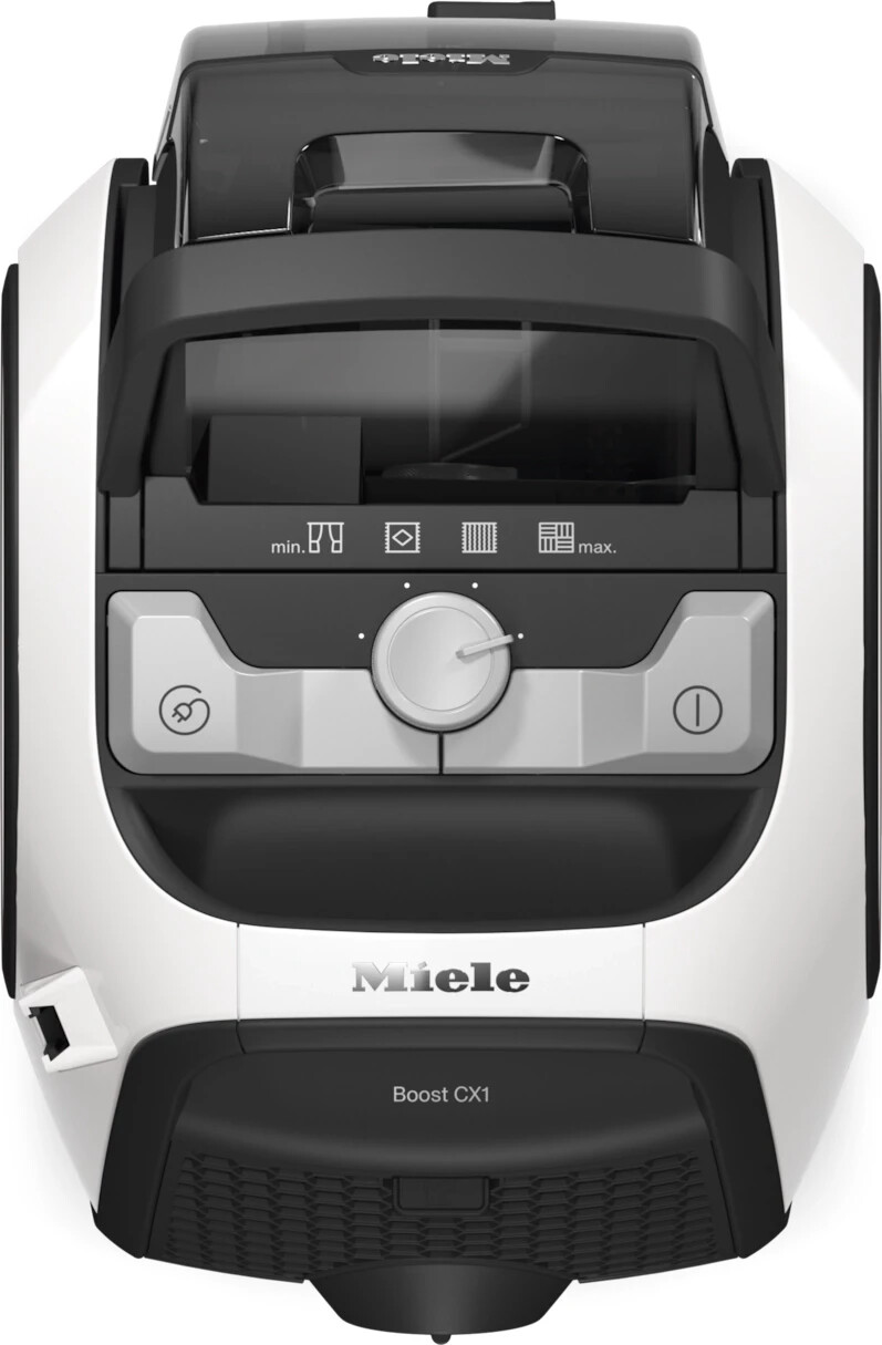 Miele Boost Parquet CX1 Lotus White Compact Bagless Canister Vacuum SNCE0