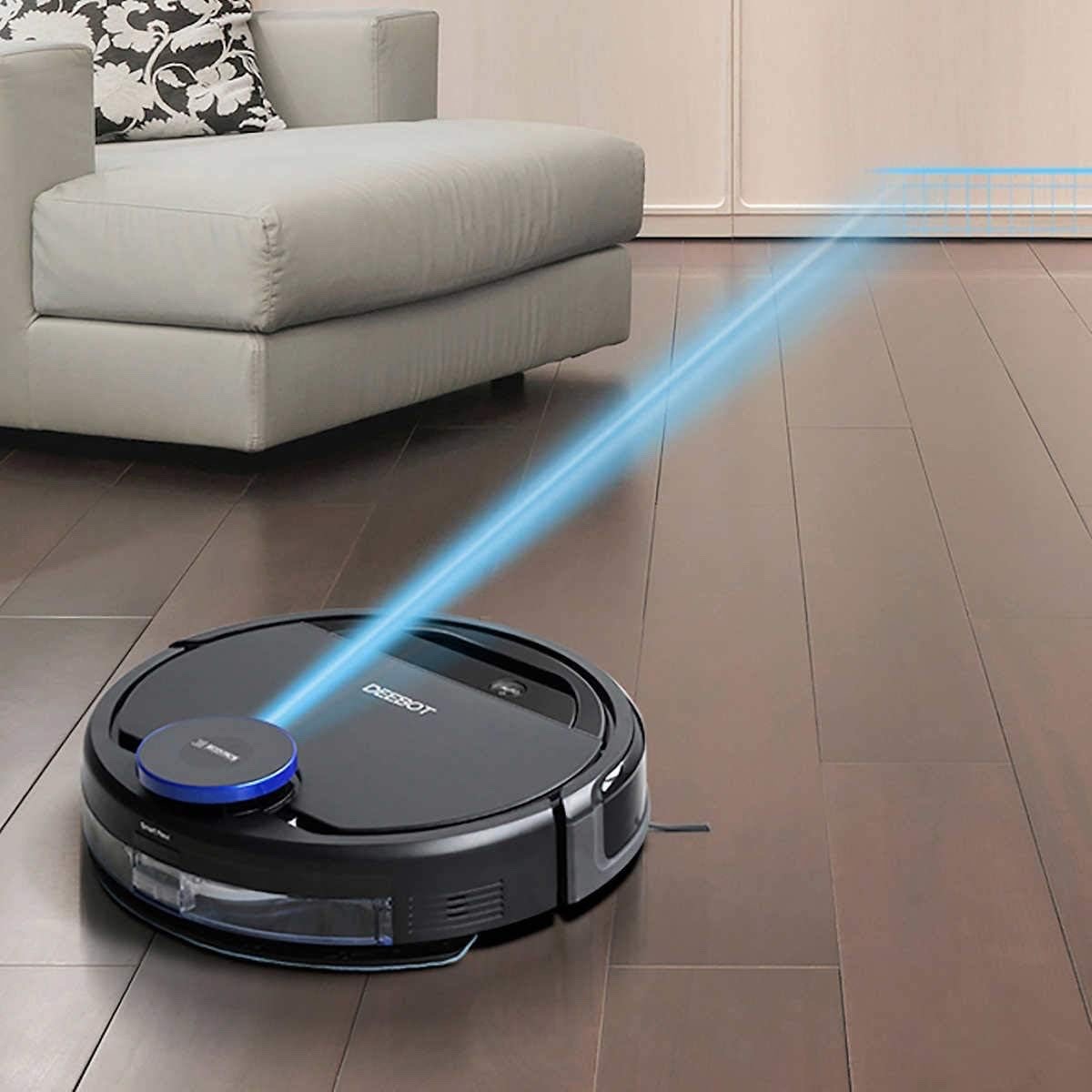 Robotic Vacuum Cleaner-Ecovacs Deebot OZMO 937 (NOT TESTED) FOR PARTS/REPAIRS