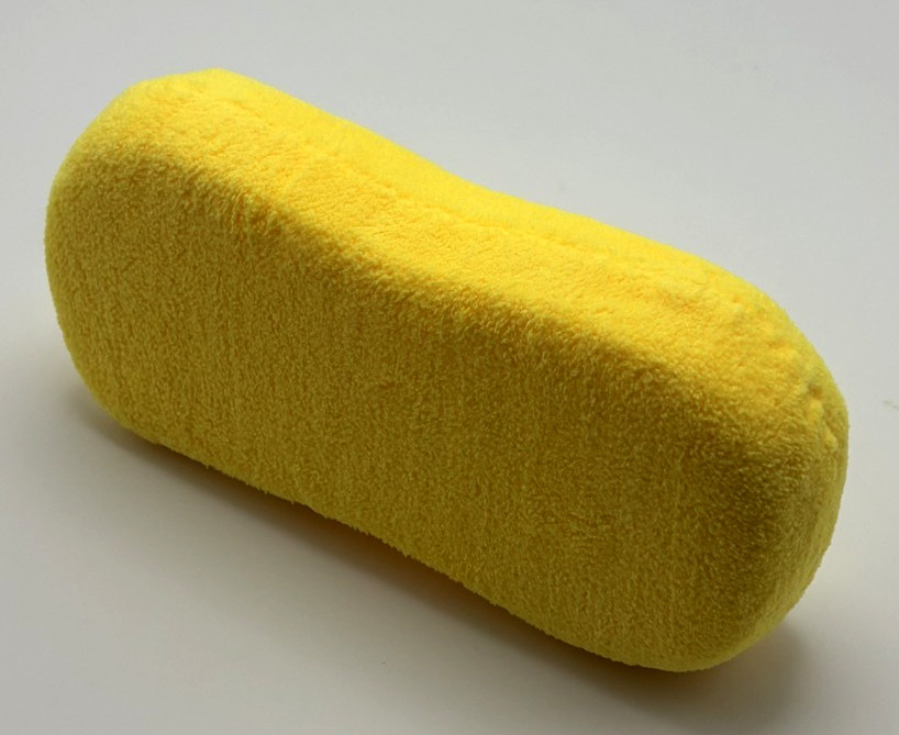 Microfiber Car Wash Sponge Soft Absorbent Cleaning Pad 10x22cm
