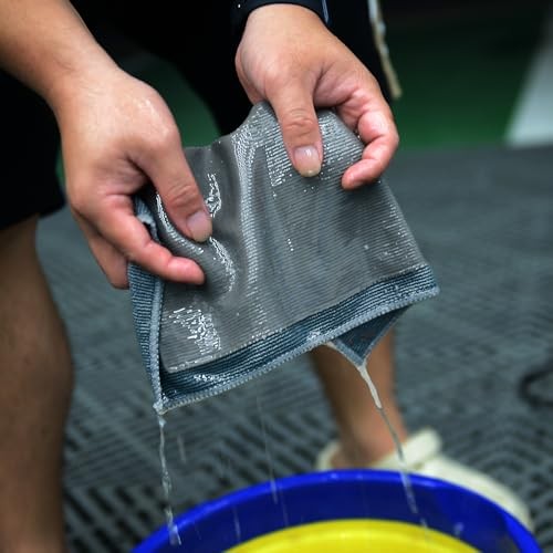 1.0 Clay Towel for Auto Detailing – 1Pcs 12″ Synthetic Clay Bar Towel, Paint