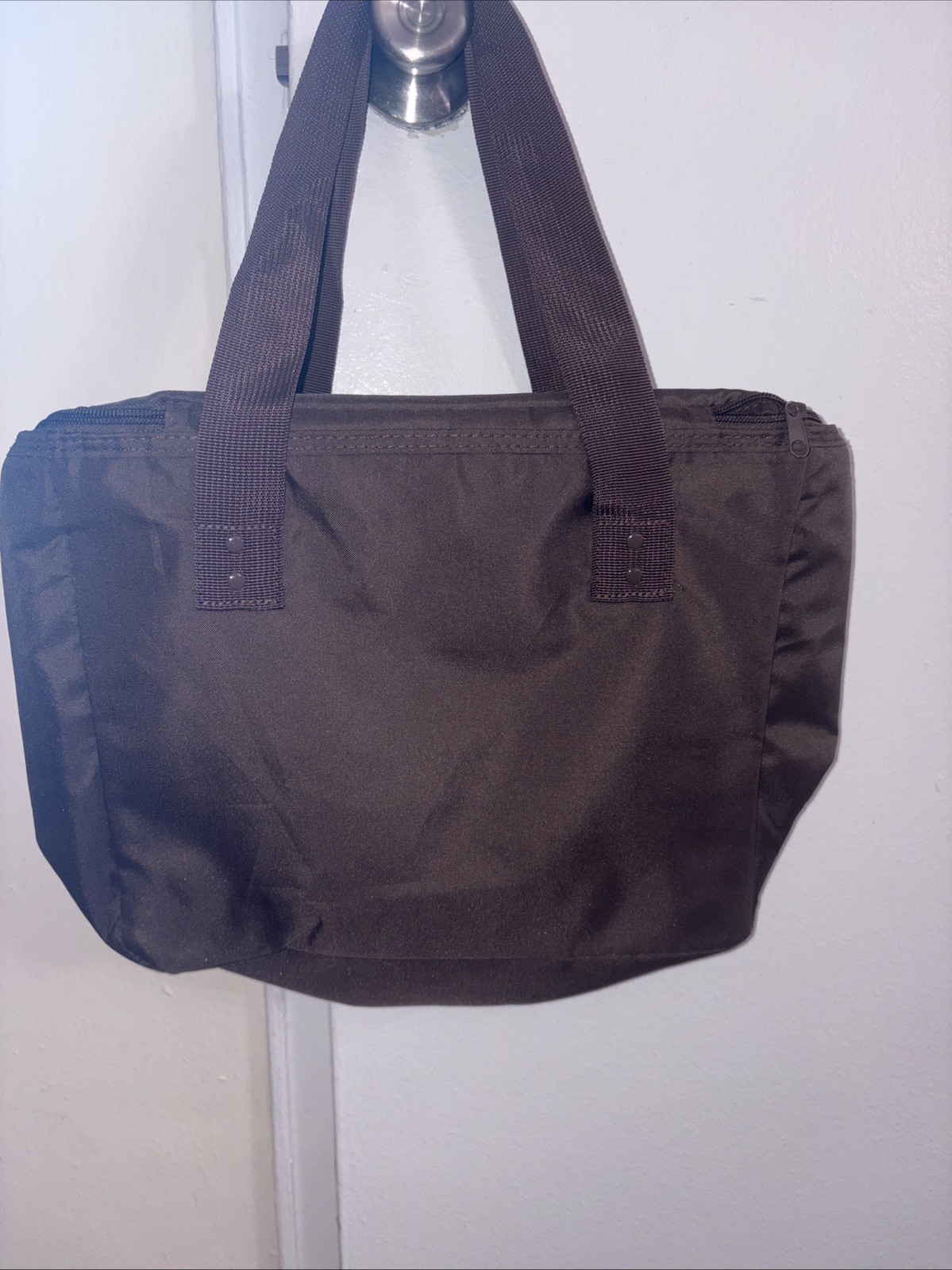 Brown Lindt Chocolatier Insulated Cooler Tote Bag 13 x 11 x 4 Inches