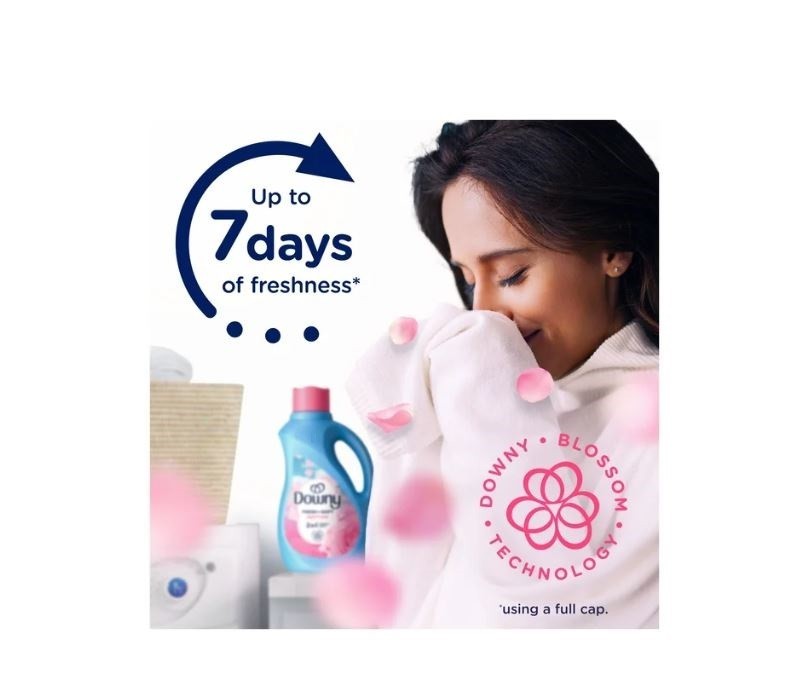 (2 Pack) Downy Liquid Fabric Softener April Fresh Scent 140 fl oz 190 Loads