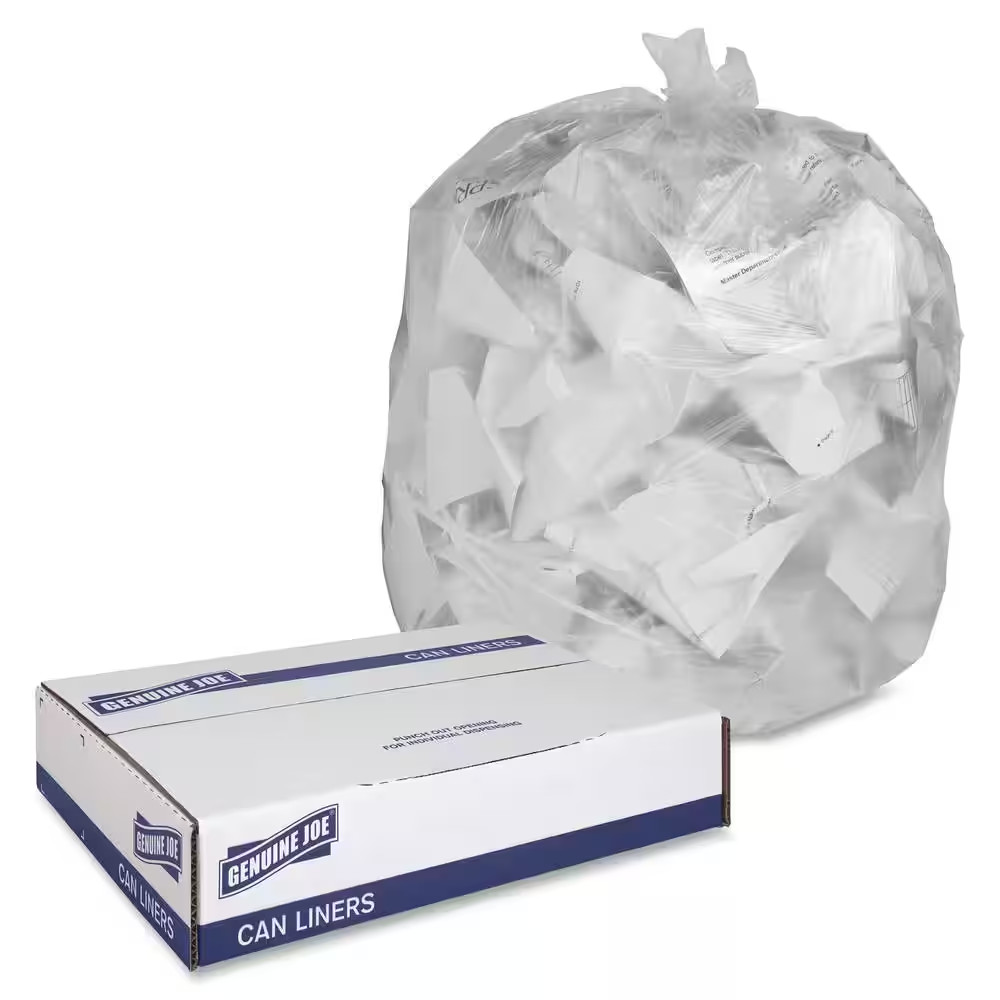 33 Gal. Economy High-Density Can Liners (500-Count)