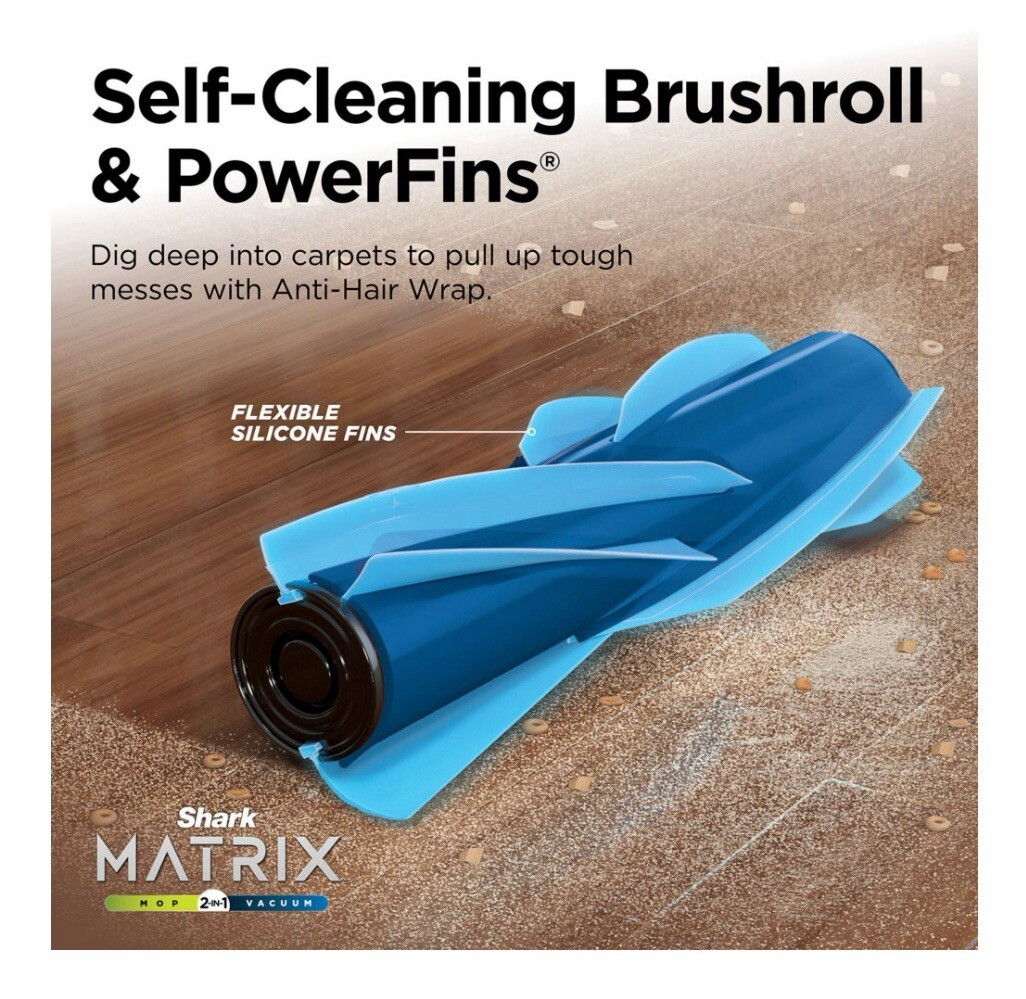 Shark Matrix Plus 2-in-1 Robot Vacuum & Mop with 30 Day Dock NEW Precision Map
