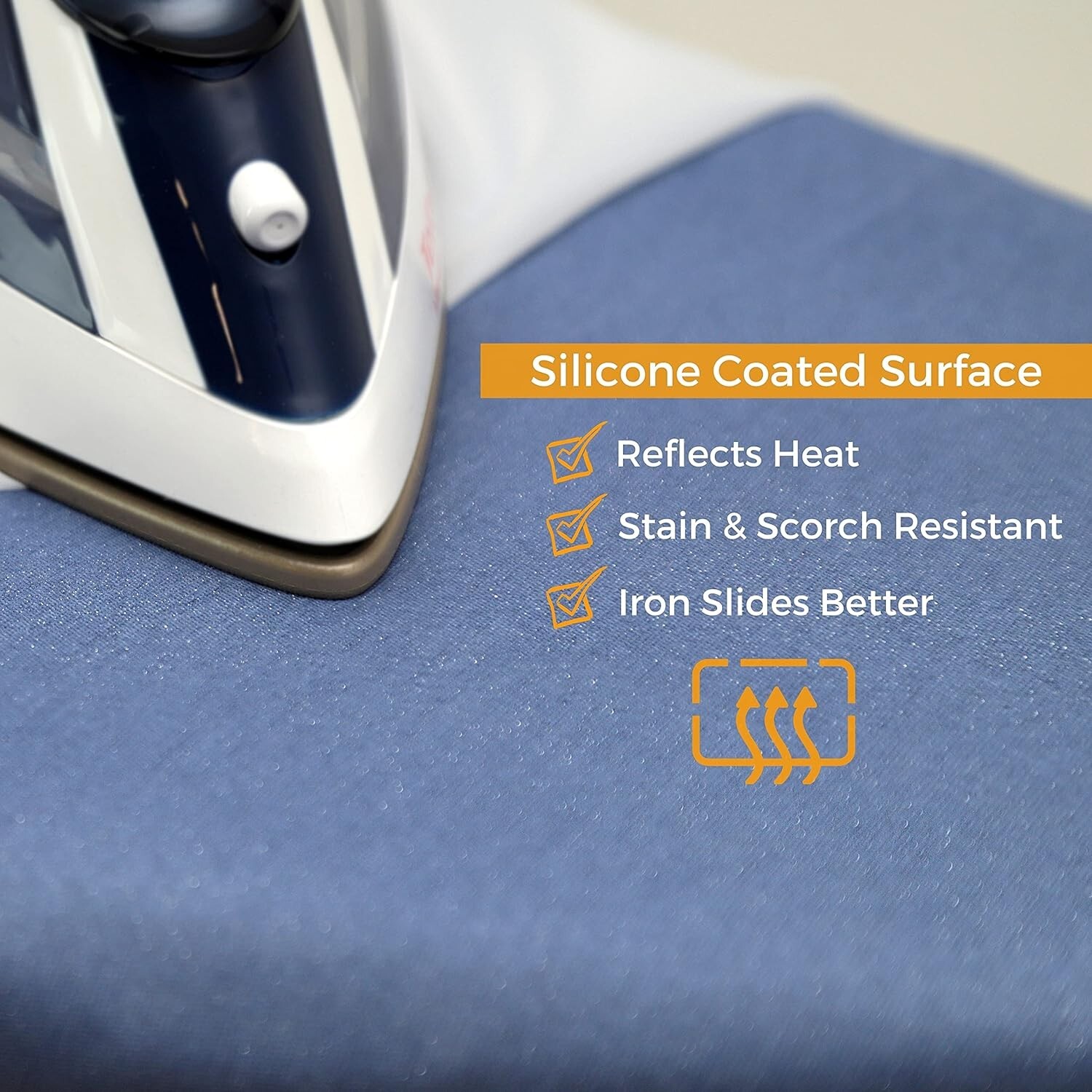 Smart Table Top Ironing Board Cover And Pad Standard Mini Board 2.5″x30″ Blue