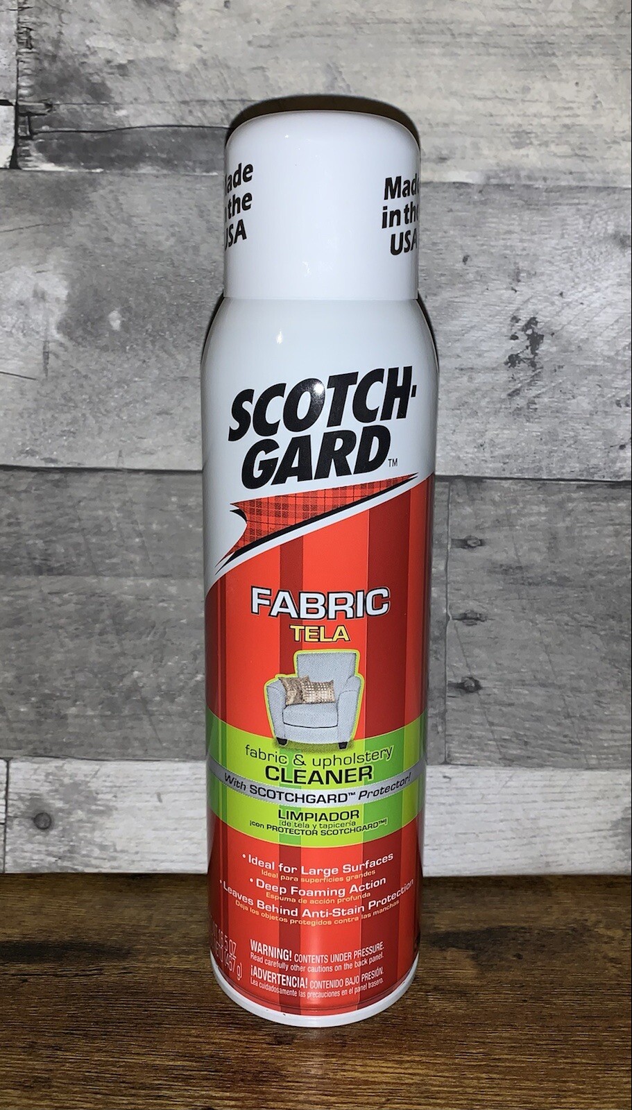 SCOTCHGARD Fabric & Upholstery Cleaner 16 Oz ~ Used Once ~ See Pictures