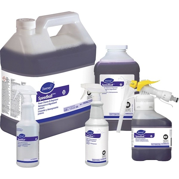 Diversey 95892175 Heavy Duty Cleaner Degreaser Concentrate, 50.7 Oz. Hose End