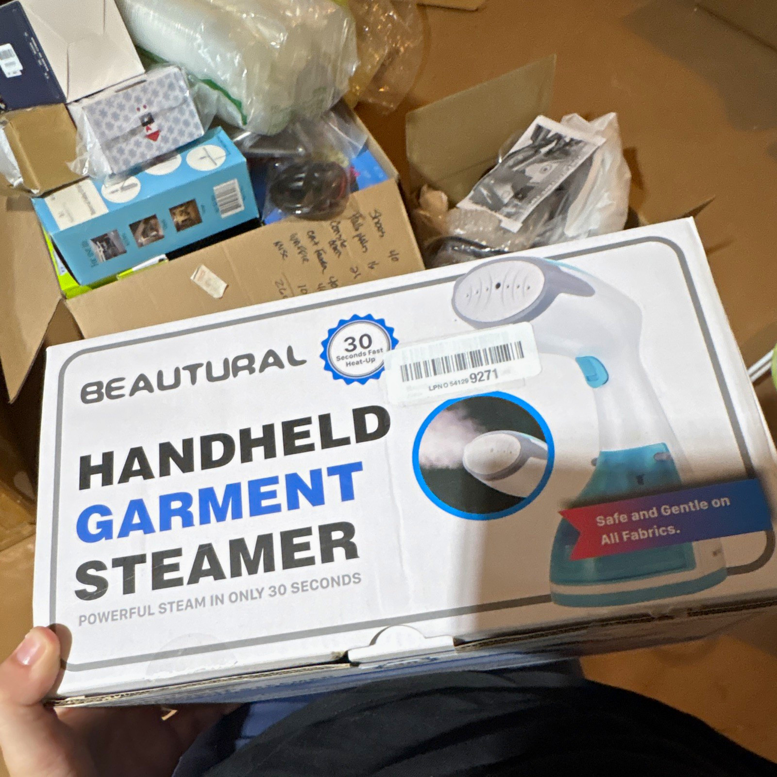 BEAUTURAL Garment Steamer 1200W 30 Sec Heat Auto Shut-Off