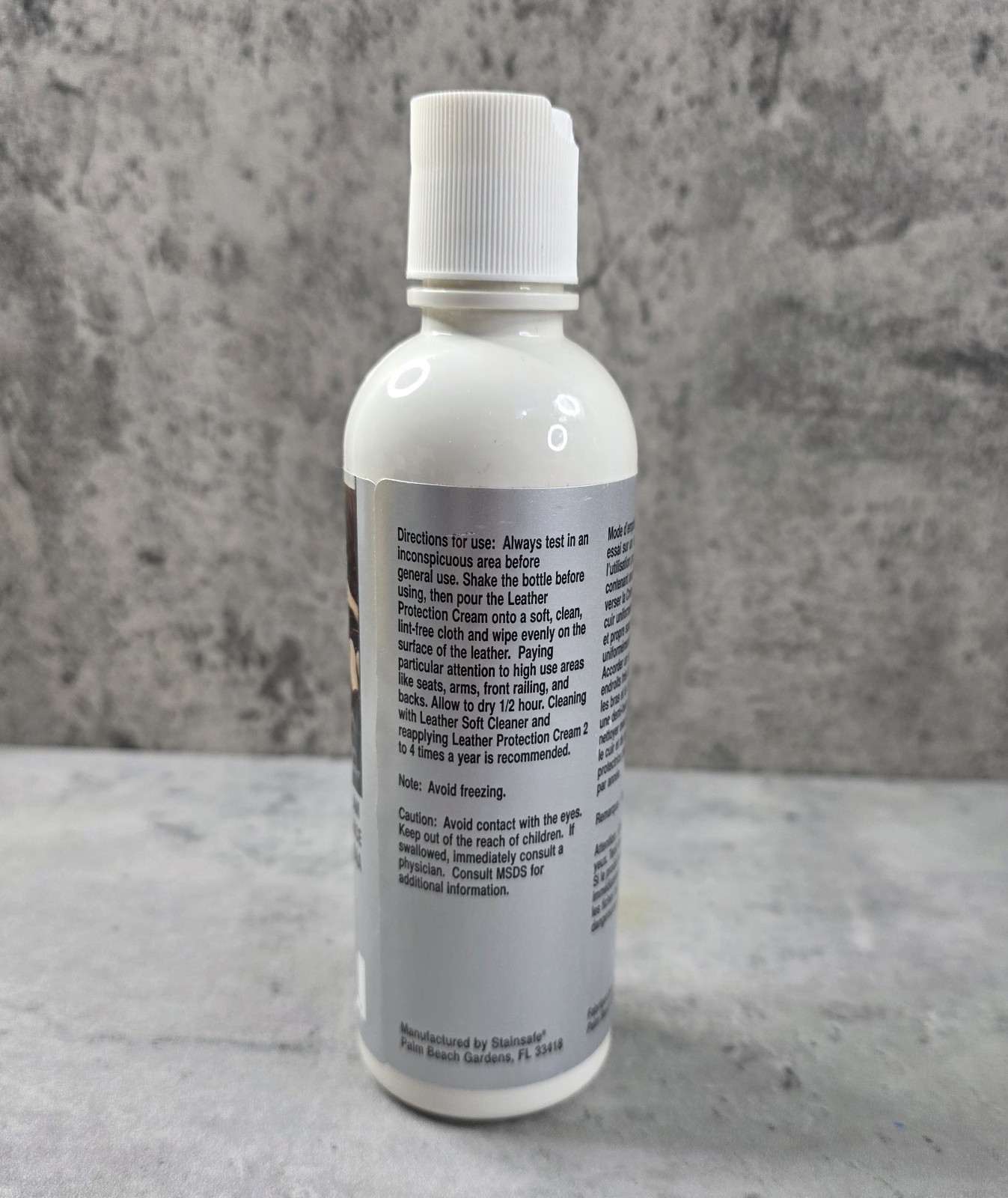 Stainsafe Leather Protection Cream Leather Care Furniture Master 8oz NEW Sealed