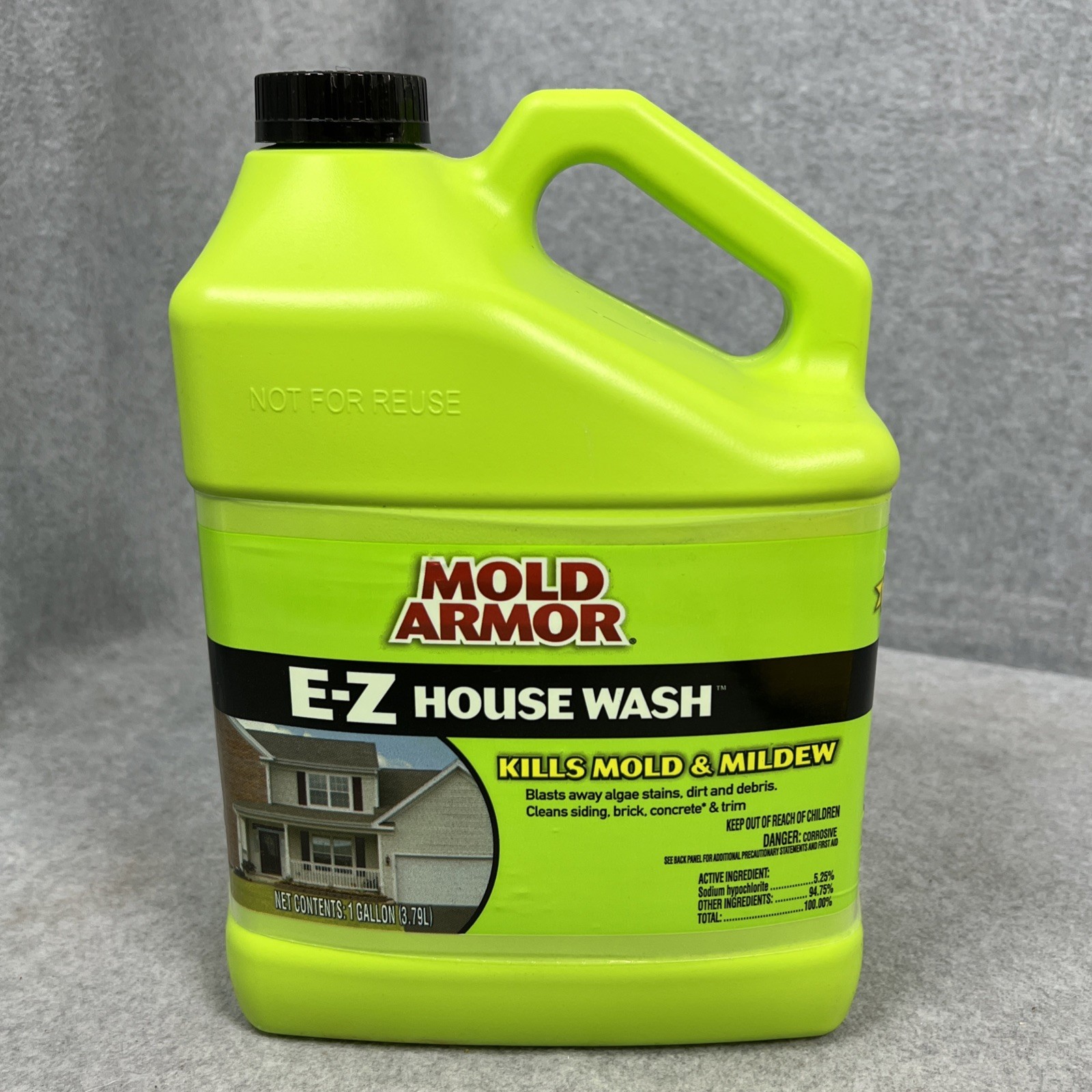 Mold Armor E-Z House Wash – Kills and Mildew- 1 Gallon (Pack of 1) New