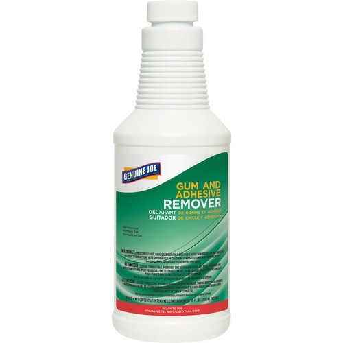 Genuine Joe Gum and Adhesive Remover, 16 fl oz (0.5 quart), case of 12, GJO99682