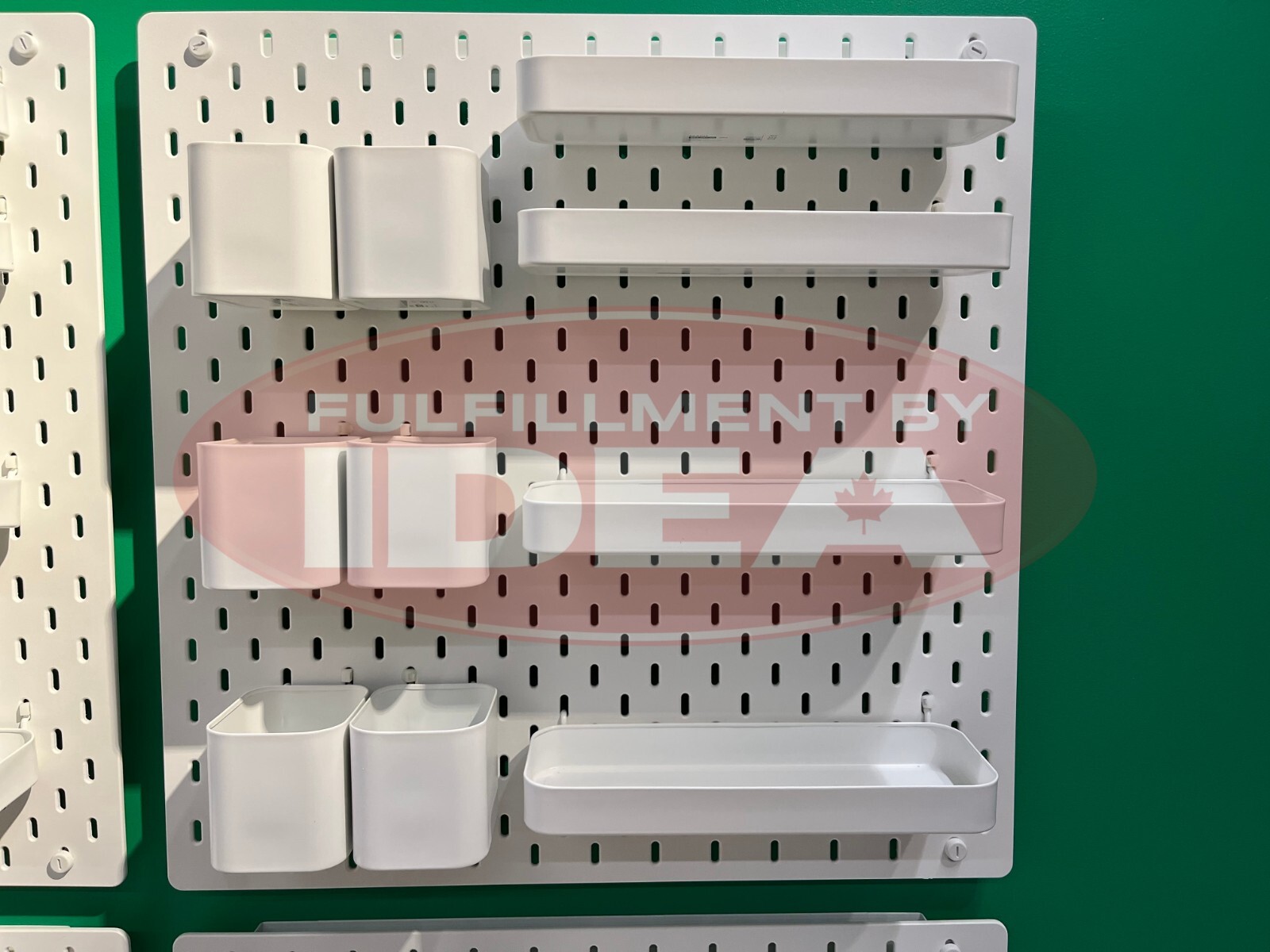 Brand New IKEA SKADIS White Shelf For Peg Board 003.207.99