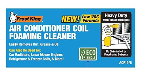 Frost King ACF19 Foam Coil Cleaner, 1.18 Pound (Pack of 19 Ounce 1)
