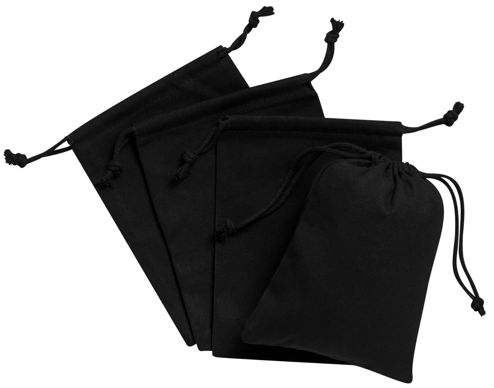 Heavy Duty Cotton Drawstring Bags 4-Pack – 270 GSM Thick Cloth Pouches for Gi…