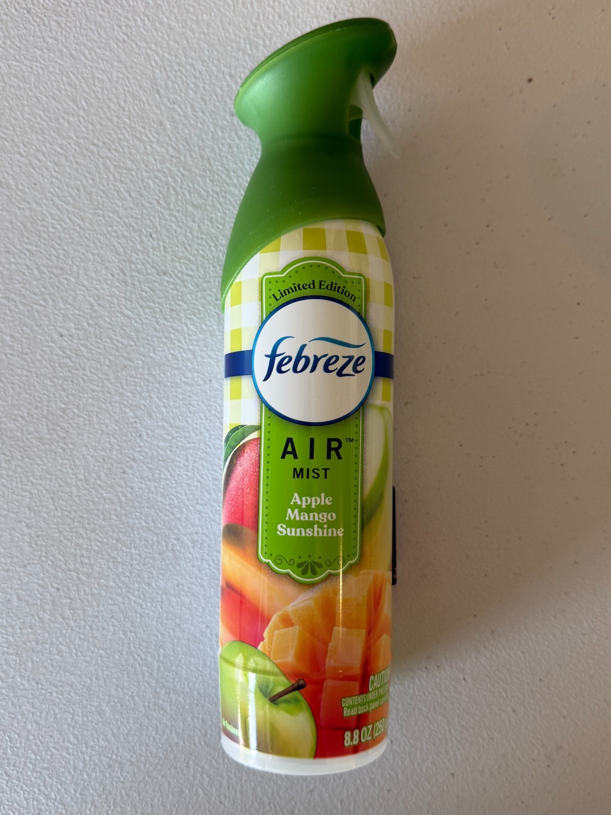 3 Pack Febreze Air Mist Apple Mango Sunshine Limited Edition 8.8 oz Spray New