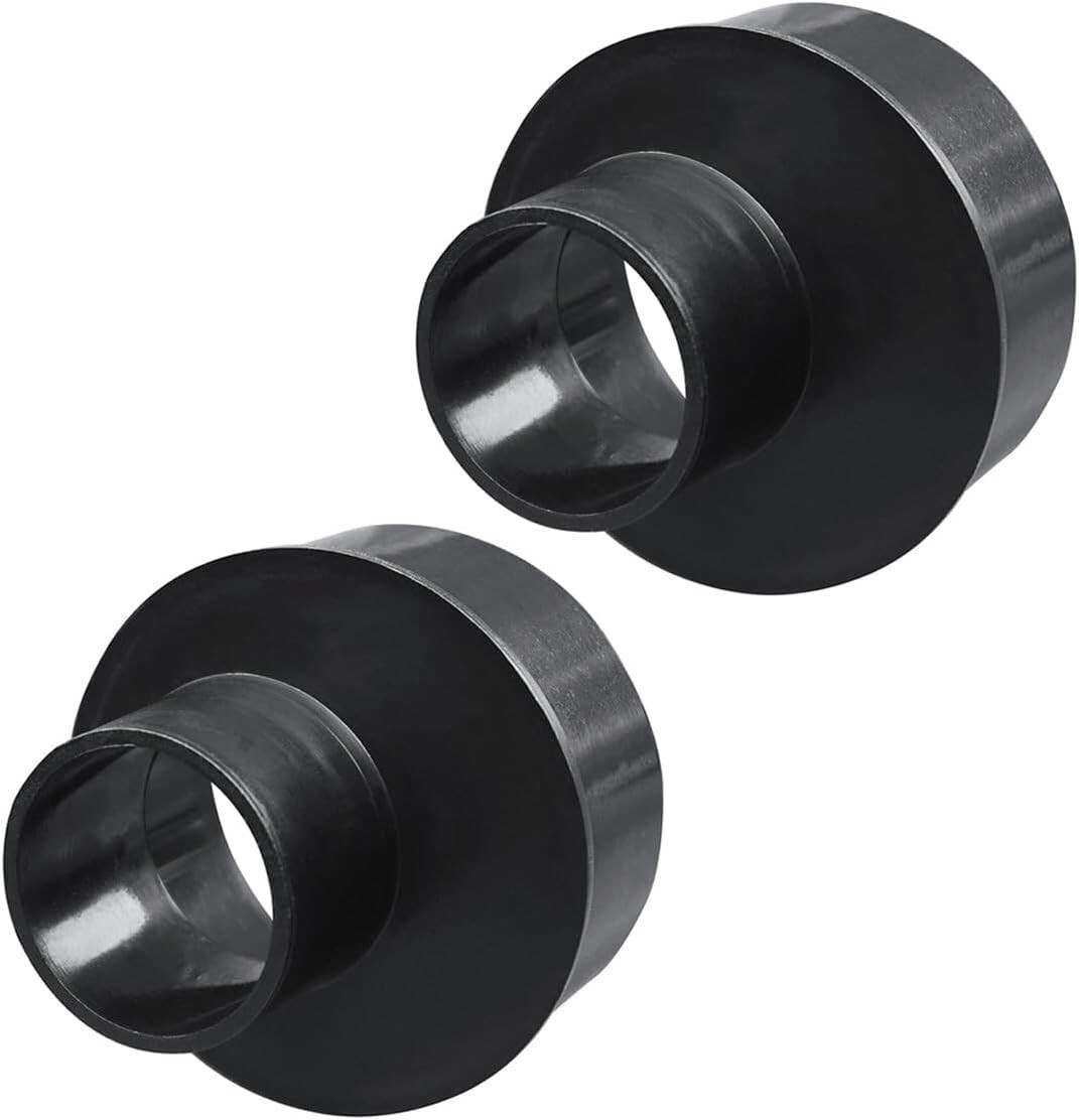 POWERTEC Eccentric Reducer, 4″ to 2-1/4″, Dust Collection Hose Attachment, 2 PK