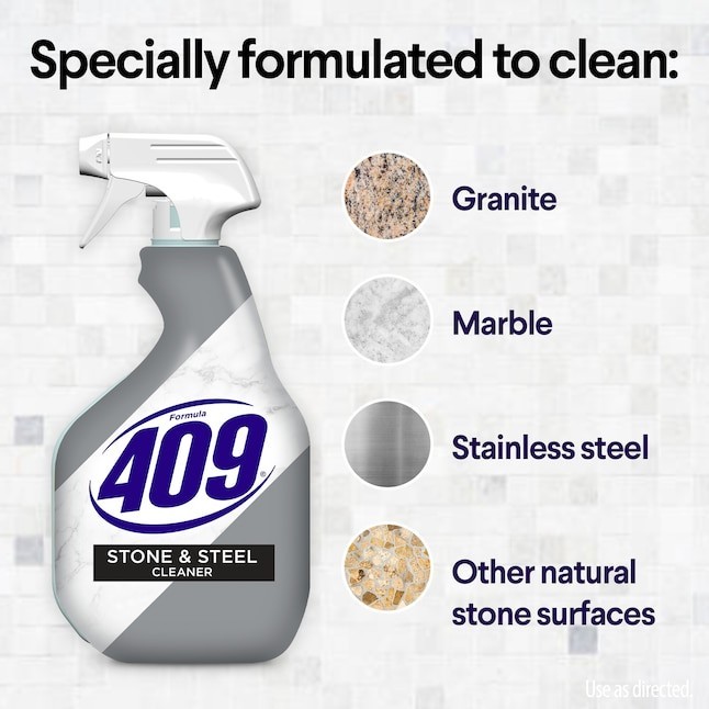 Formula 409 Stone and Steel Cleaner, 32 oz, Spray Bottle