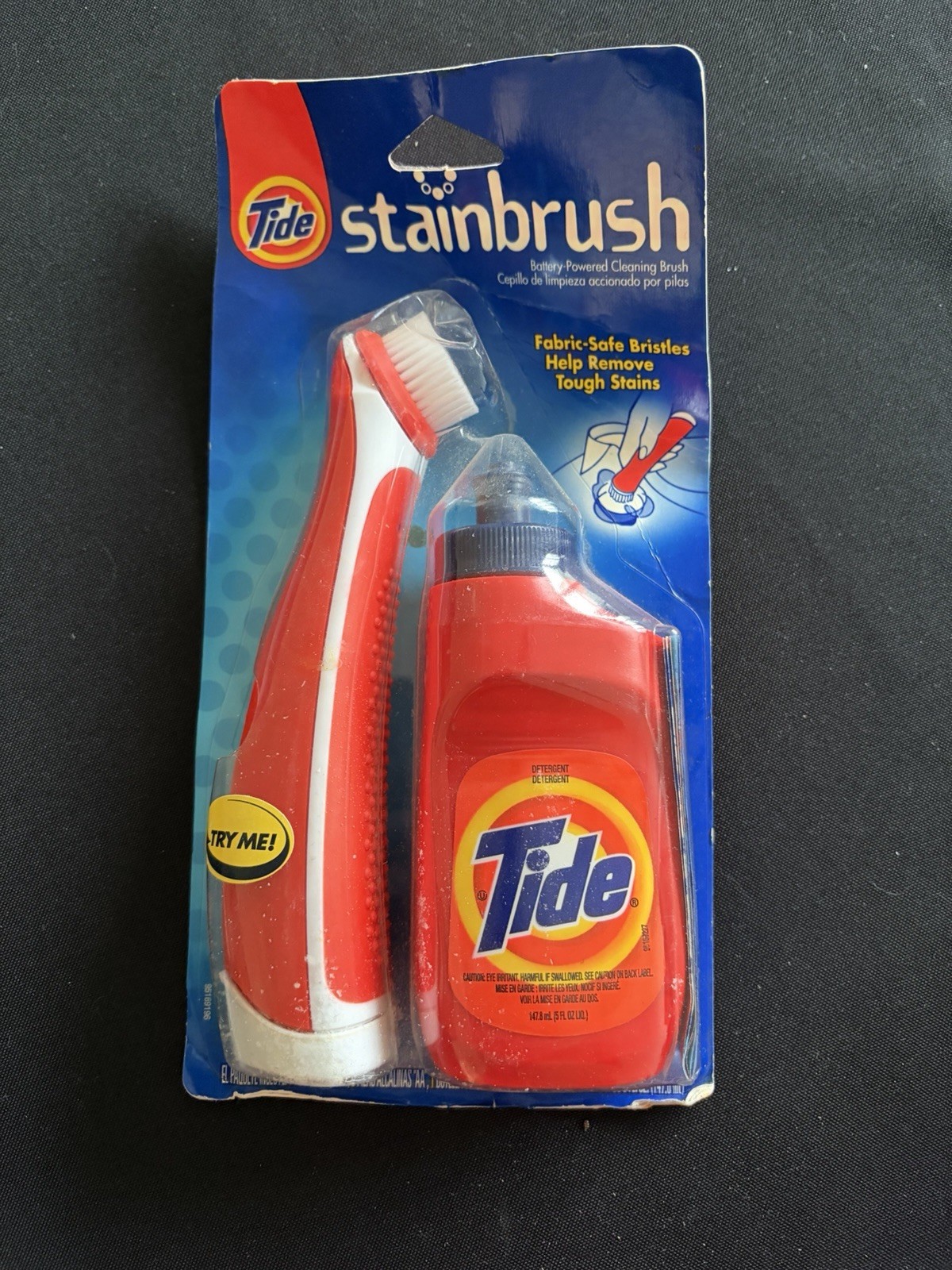Tide Stainbrush Battery Powered Cleaning Brush 5 Oz Tide. New In Package