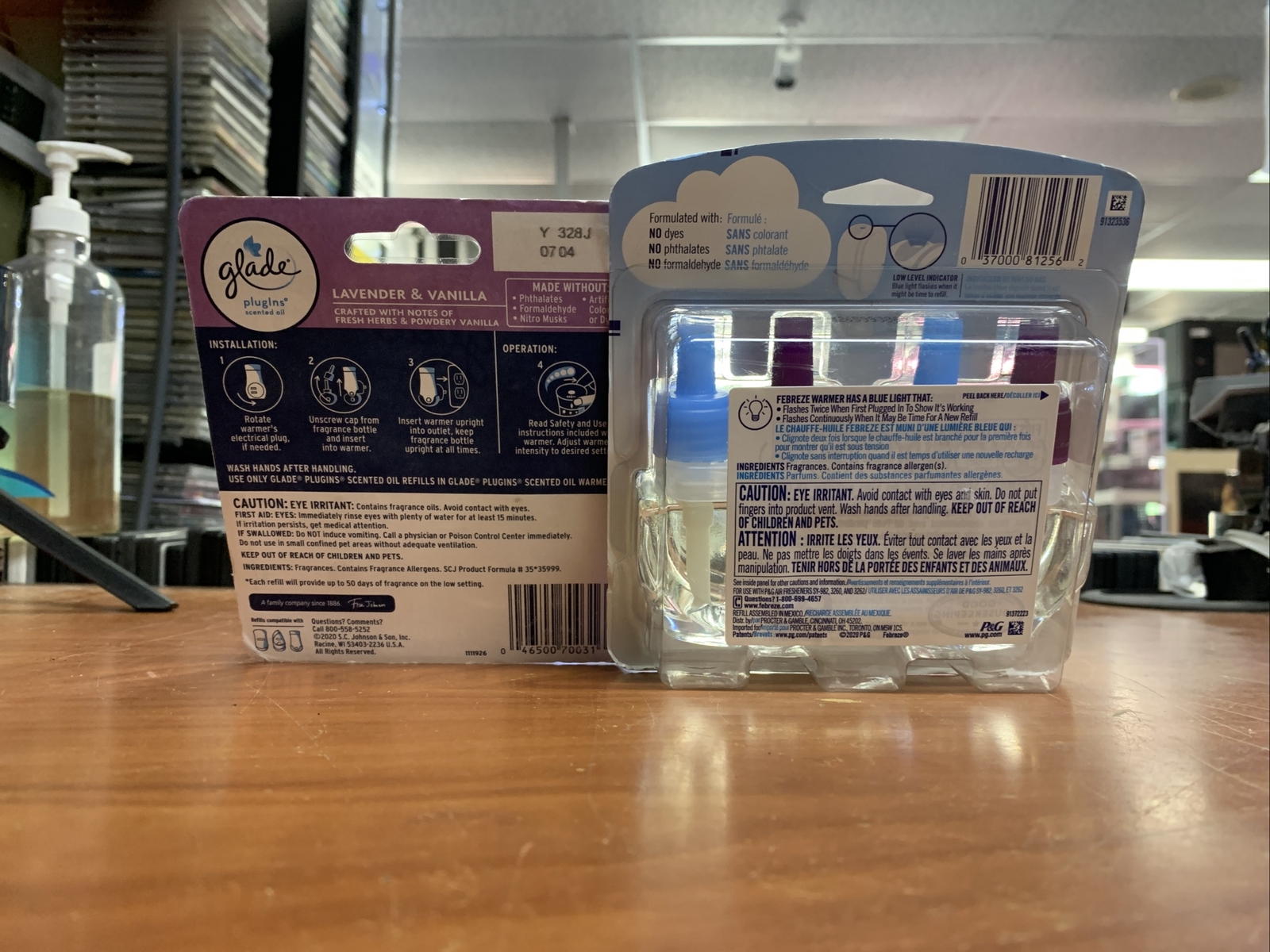 Febreze Plug in Air Freshener Scented Oil Refill, Mediterranean Lavender, 2+BONU