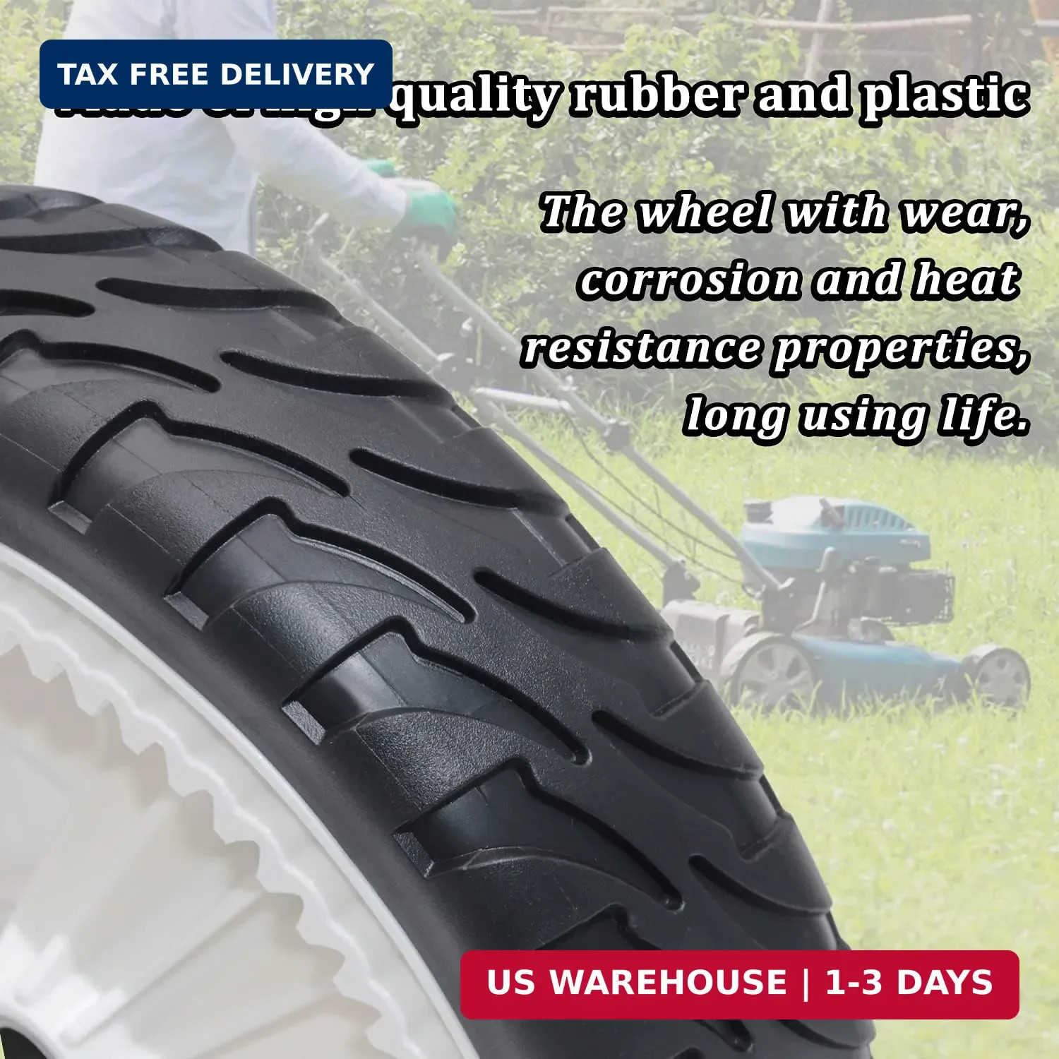 Front Drive Wheels 8″ For Toro Self Propelled Push Lawn Mower Pack of 2