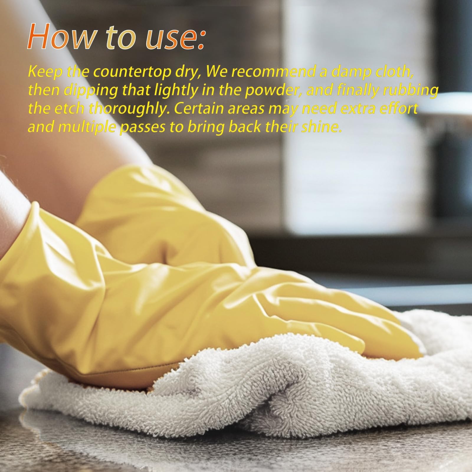 Marble Polishing Powder & Compound – Granite Countertop Polish, Etch & Scratc…