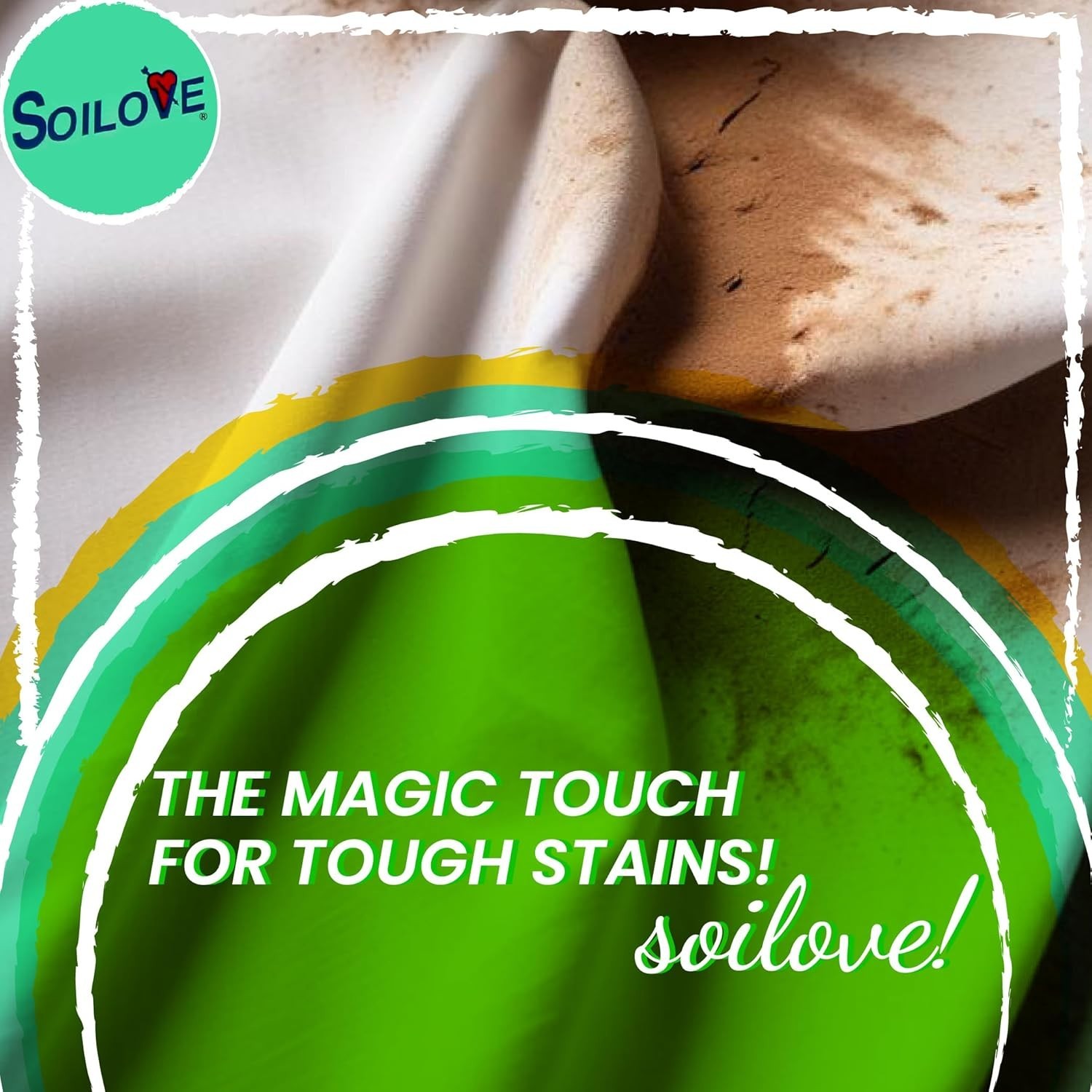 (Pack of 2) – Soilove Laundry Soil Stain Remover 16 oz Each