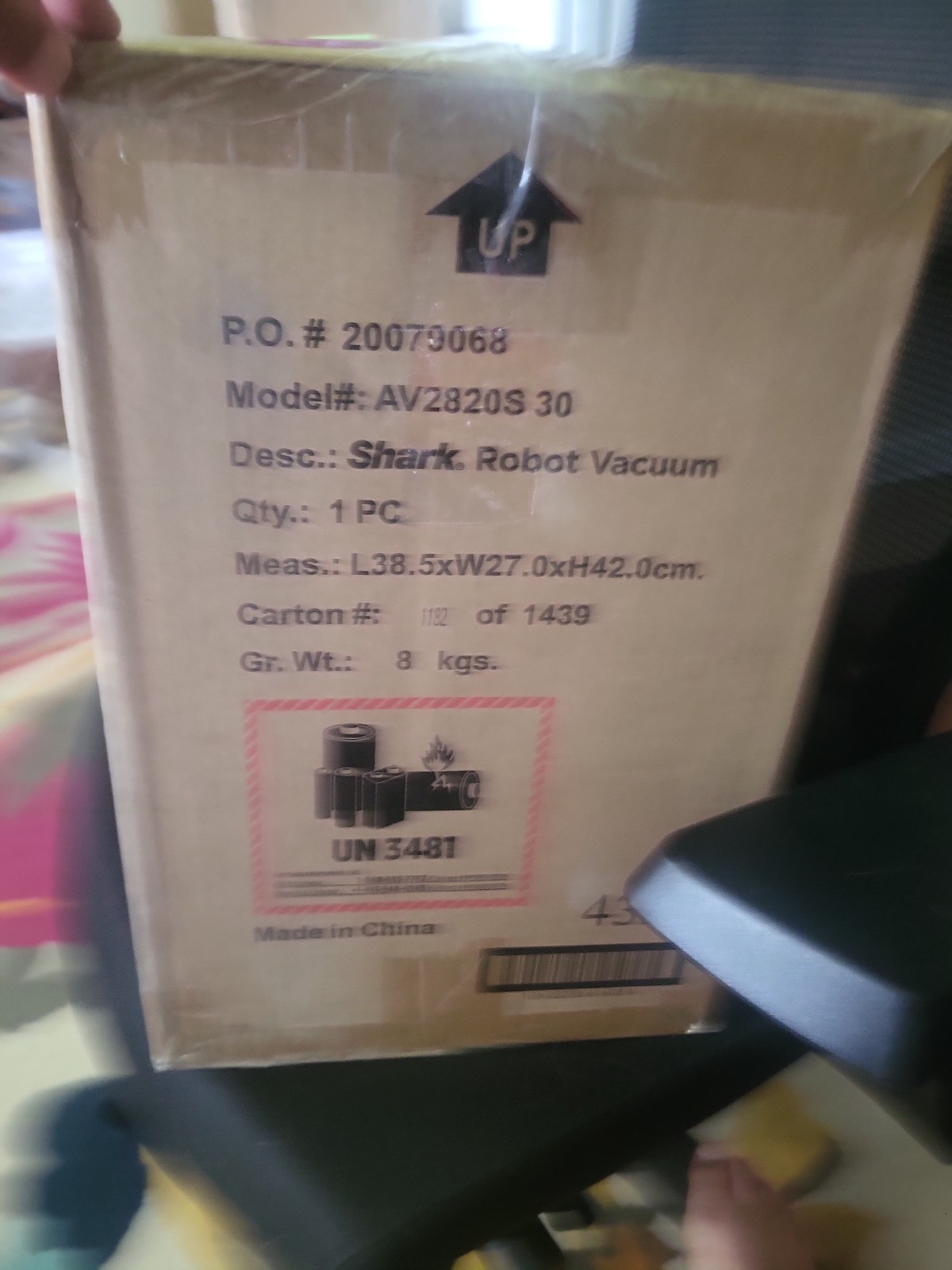 Shark AV2820S PowerDetect Self-Empty Robot Vacuum NeverStuck Technology