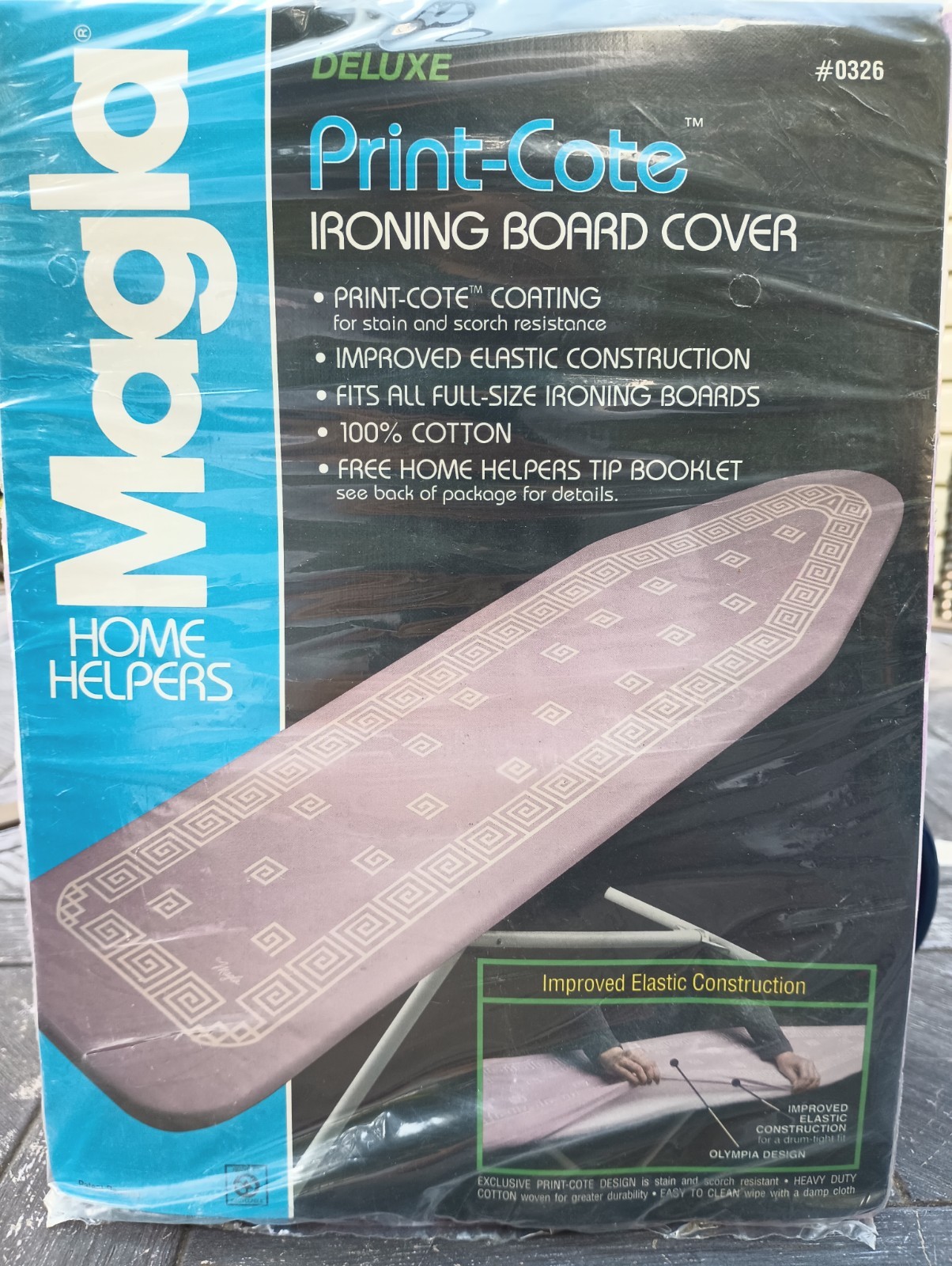 Magla Ironing Board Cover Olympia Design Full Size 54 Inch Pink