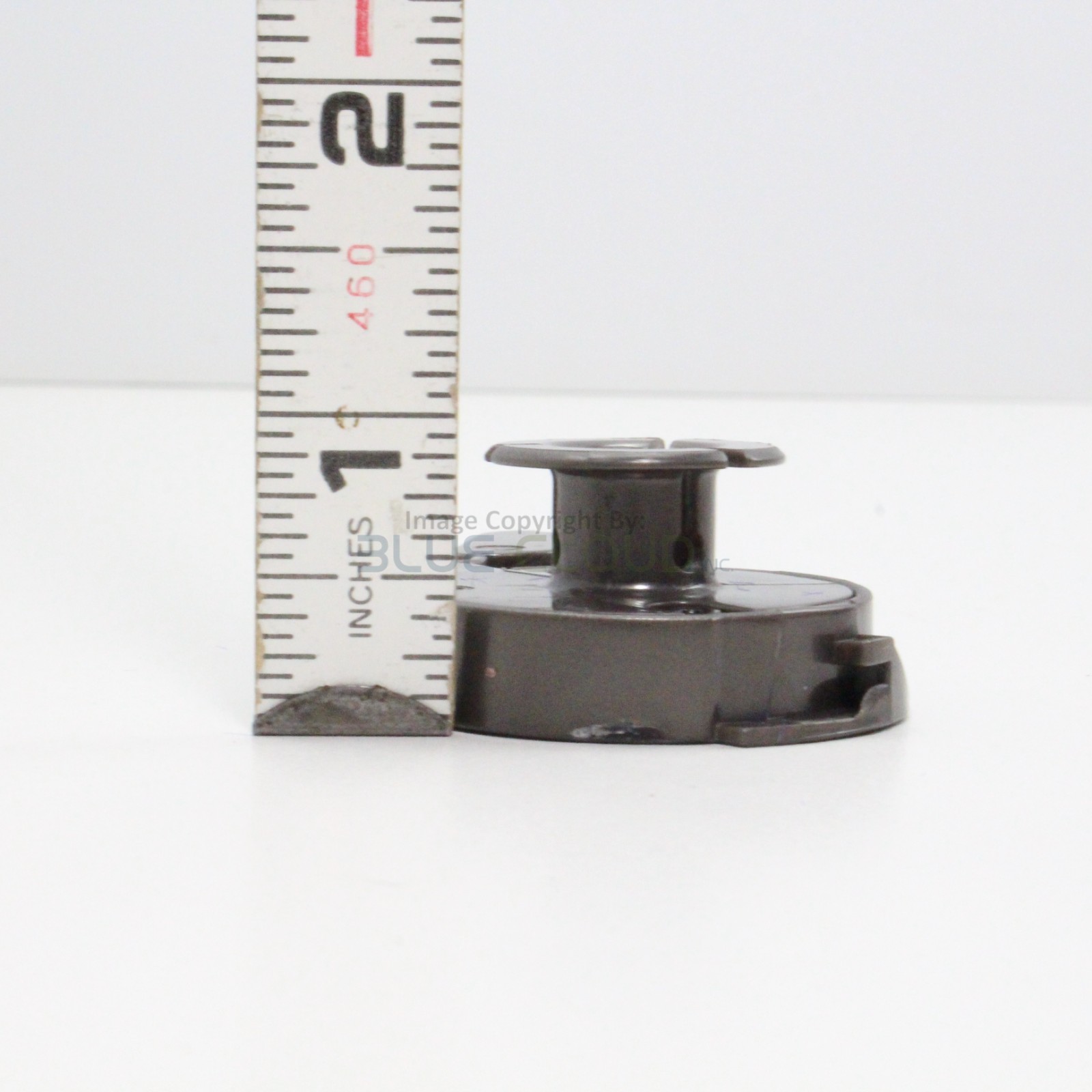 Fluffy Optic DRIVER’S LEFT SIDE END CAP w WHEEL for Dyson V15 V15s # 970445-01