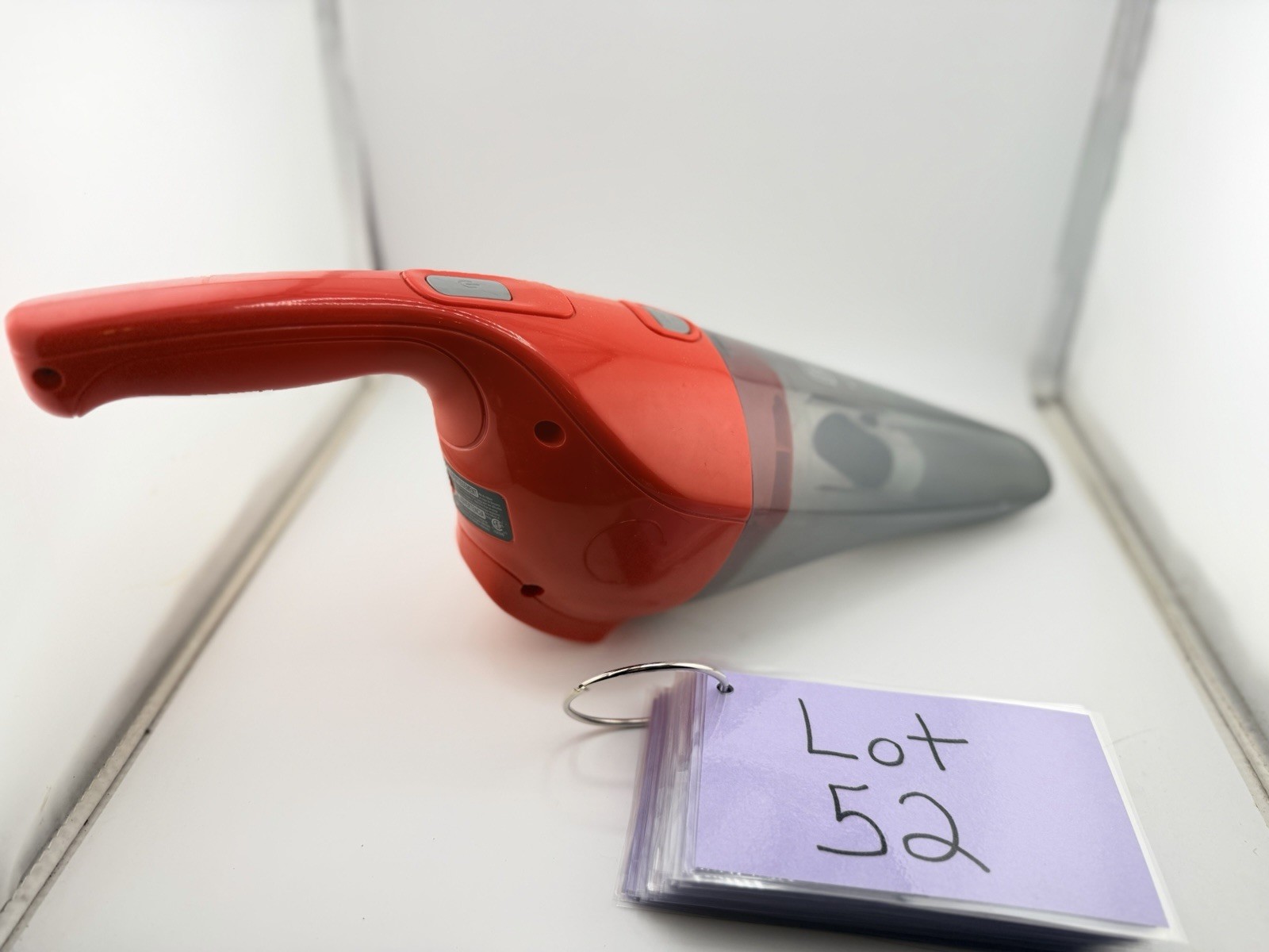 BLACK+DECKER Dustbuster Red/Black Handheld Vacuum Cleaner