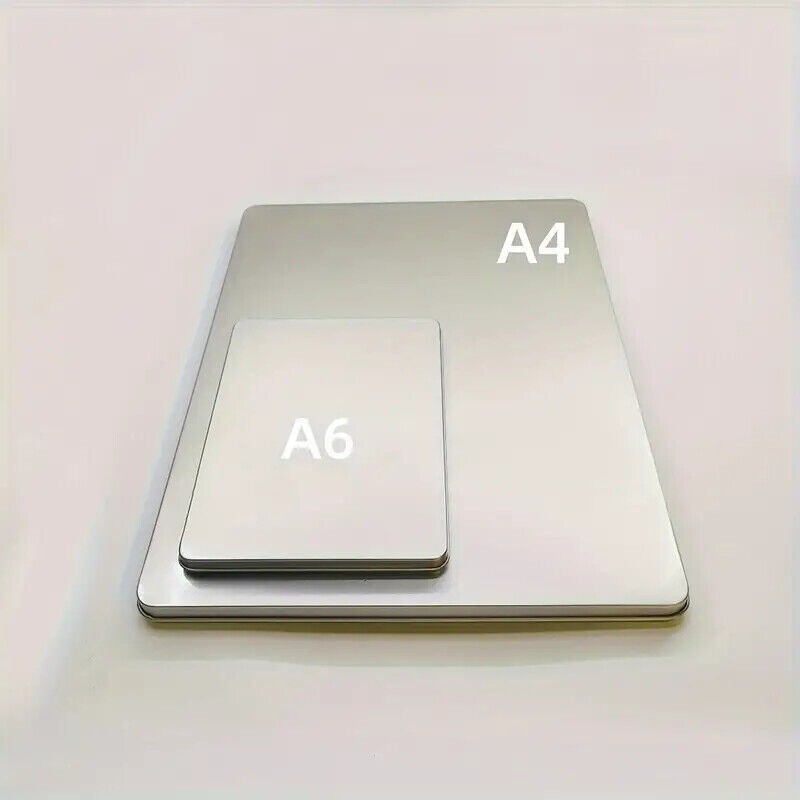 1x Metal Storage Box – A4/A6 Size, Multi-Purpose Office Documents Organizer Chic