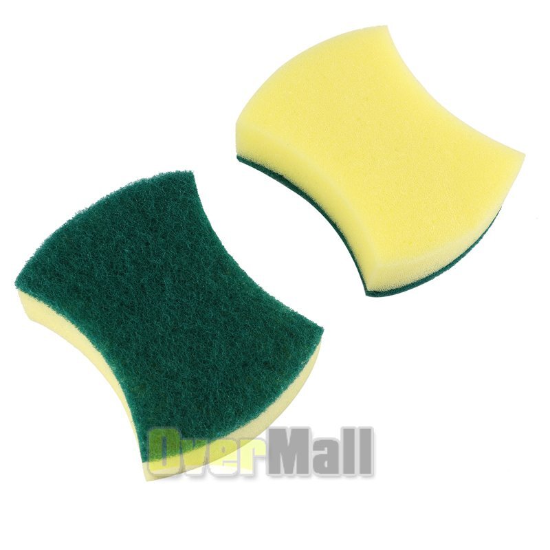 6-72 pcs Scrub Scrubbing Sponges Kitchen Cleaning Non-Scratch Stove Dish Sponge