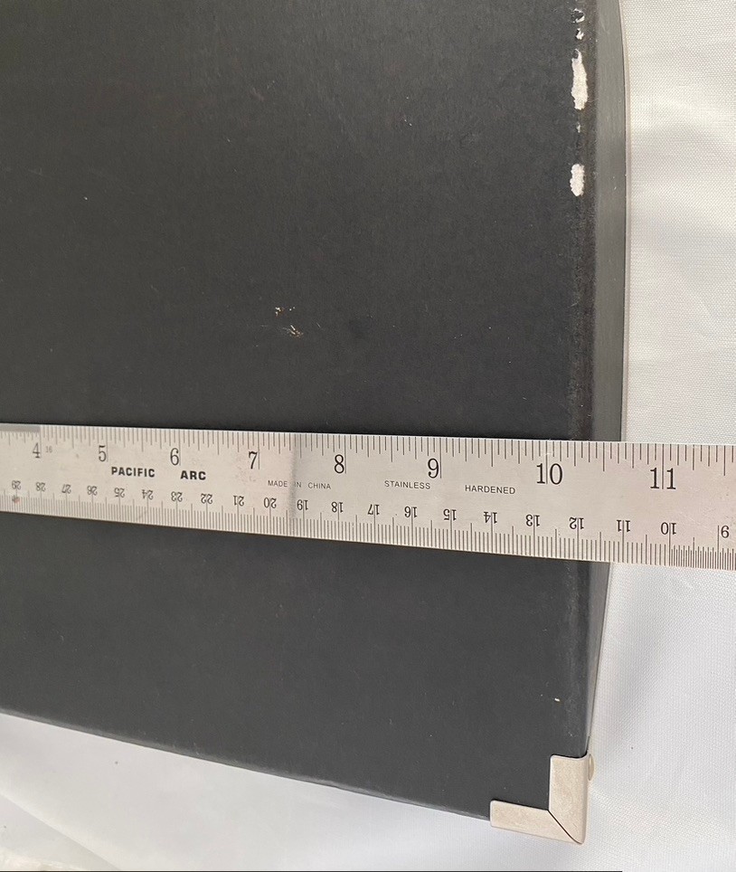 Ikea Kassett Single Large Storage Box Black 33x25x17 CM 13x10x6 7/8 IN Used