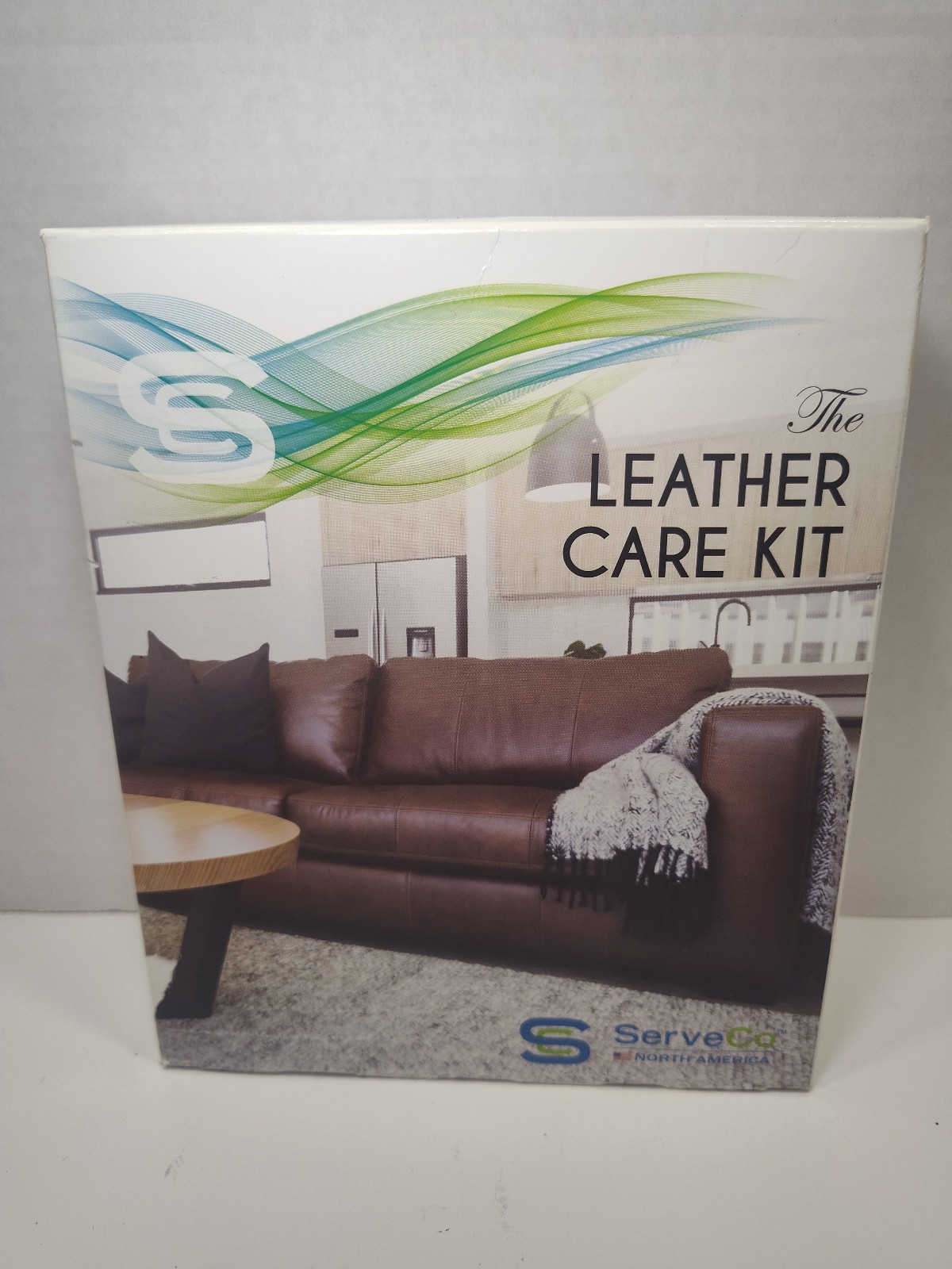 ServeCo Leather Care Kit New Sealed Leather Vinyl Cleaner Protector Furniture