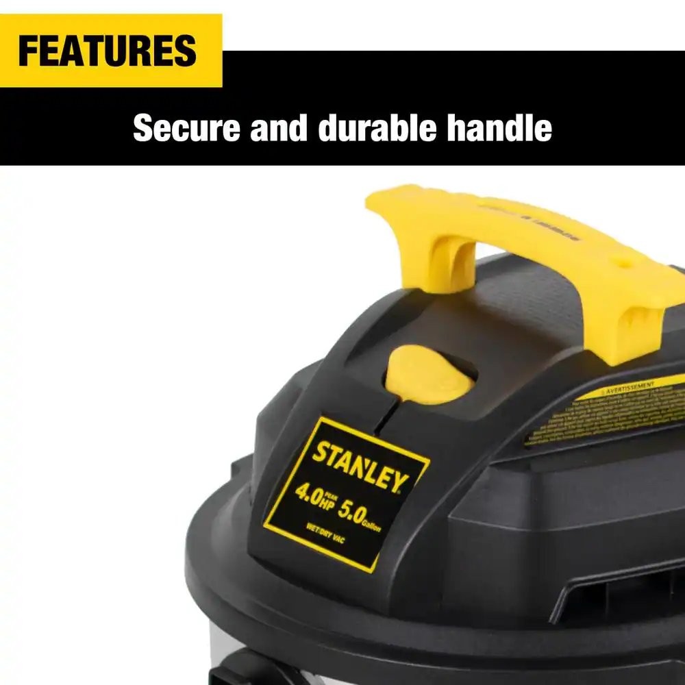 5 Gal. 4.0 Peak HP Wet/Dry Vac
