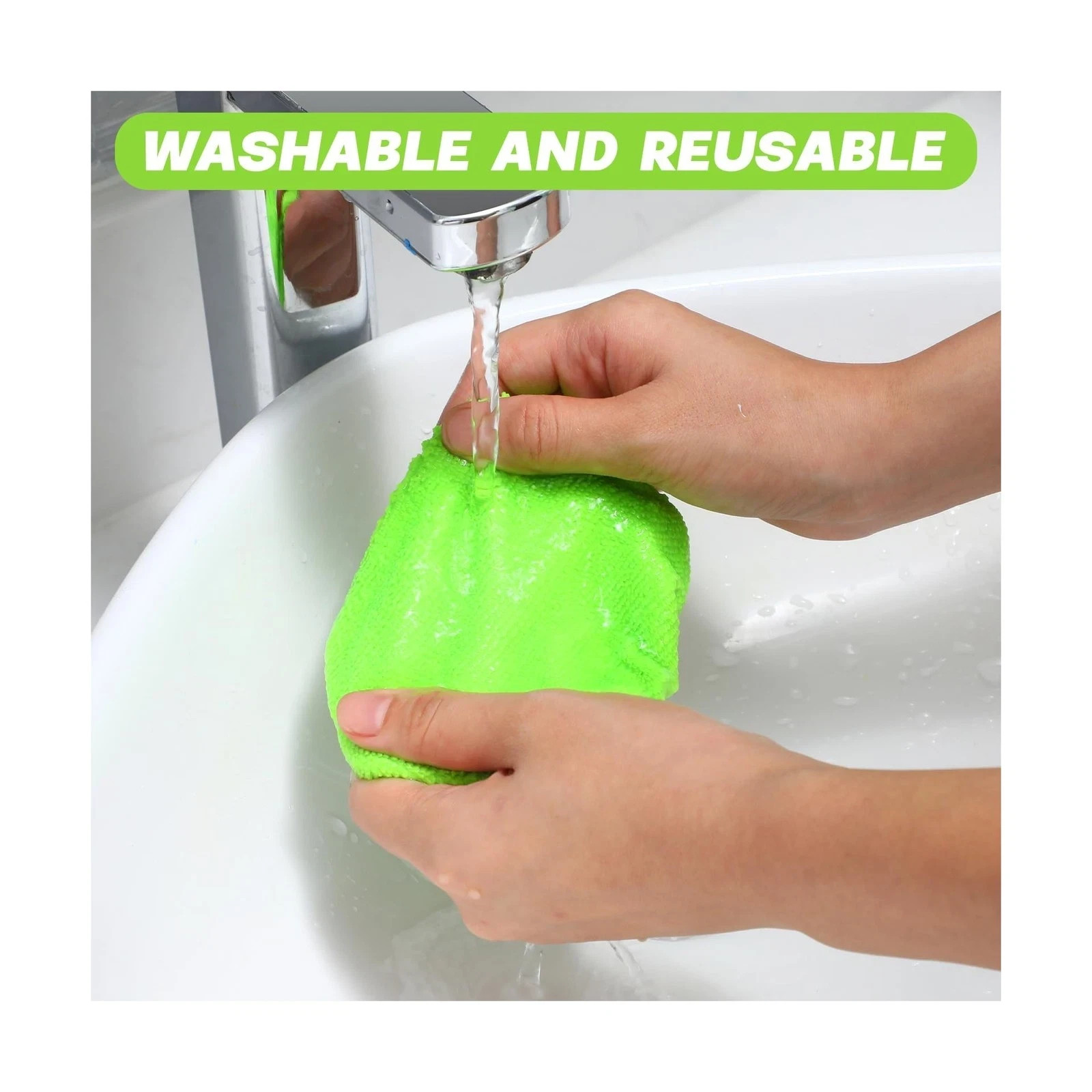 Windshield Cleaning Tool Car Window Glass Wiper Cleaner Brush Pad Extendable