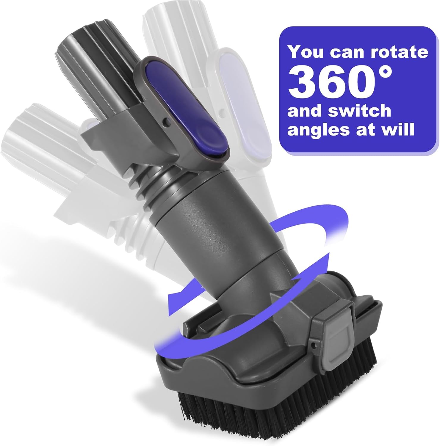 IX141 Vacuum Crevice Tool Brush Replacement Parts Compatible with Shark Pet Cord