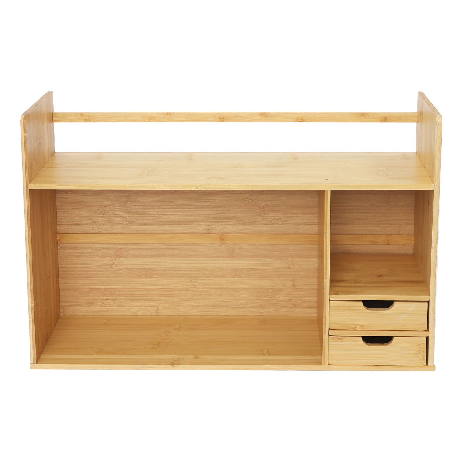 Small Desktop Bookshelf for Students Minimalist Office Desk Bookshelf 68*46cm US