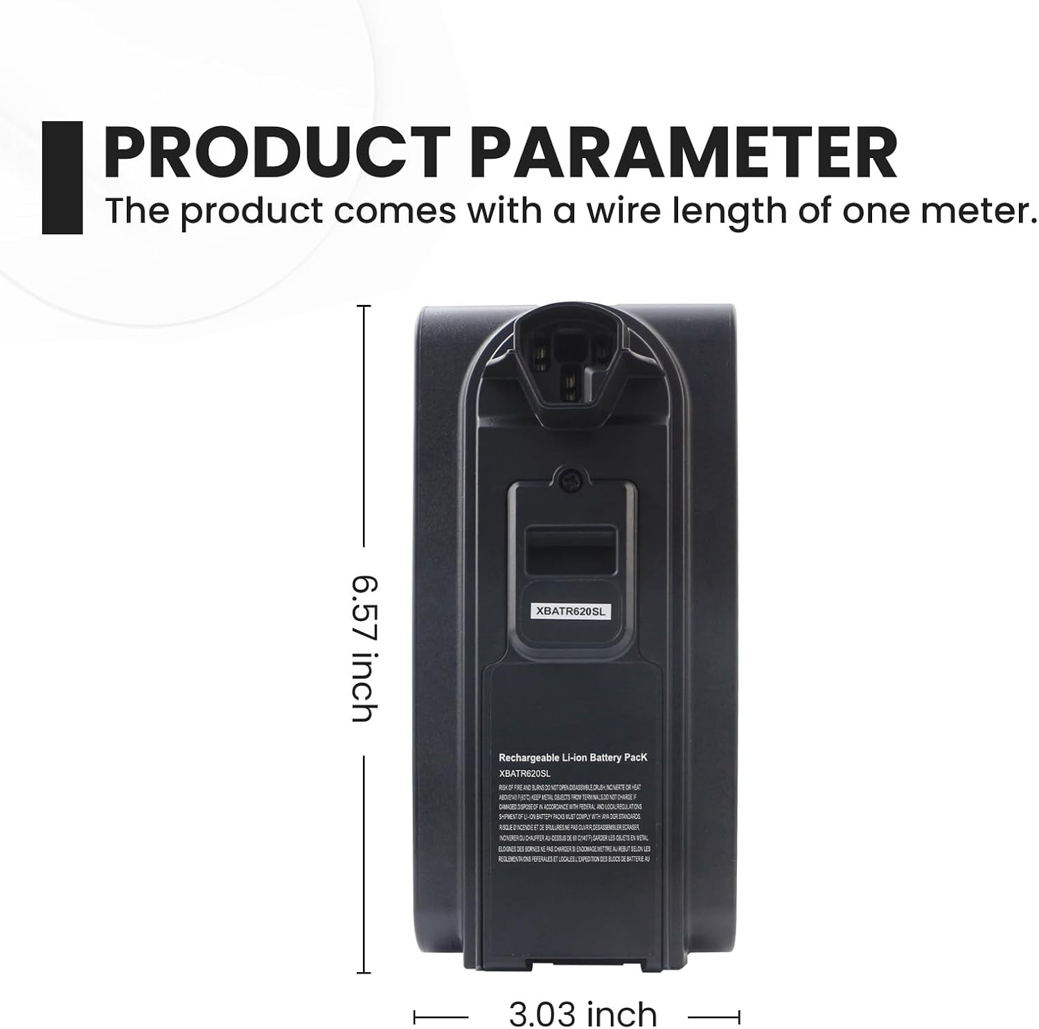 XBATR620SL XBATR625SL Battery Replacement for Shark Stratos IZ540H IZ562H