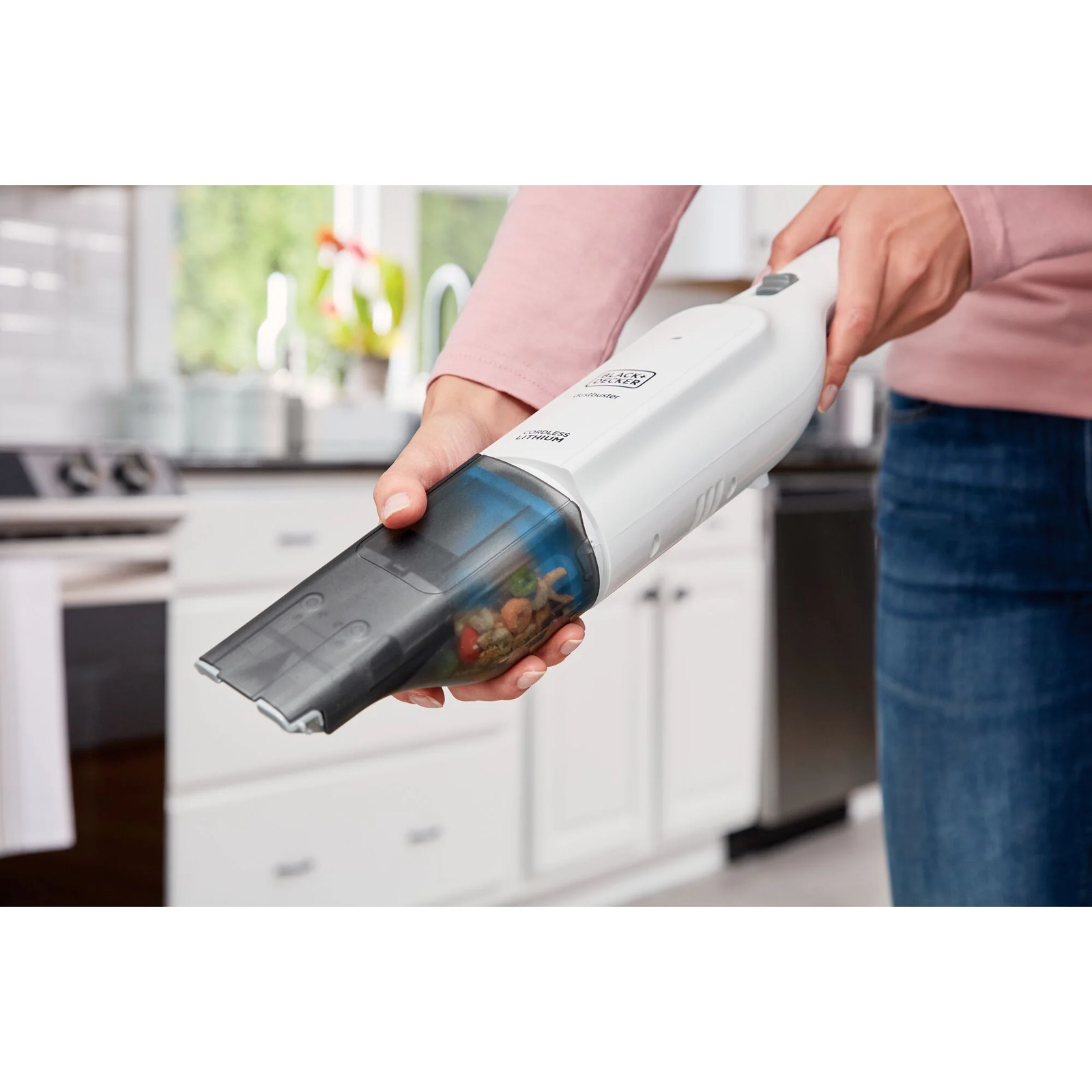 BLACK+DECKER dustbuster® AdvancedClean+™ Slim Cordless Hand Vacuum- HLVC315J10