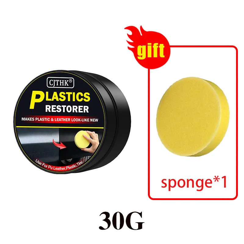 Car Plastic Restorer Back To Black Gloss Trim Hydrophobic Coating Repair Agent