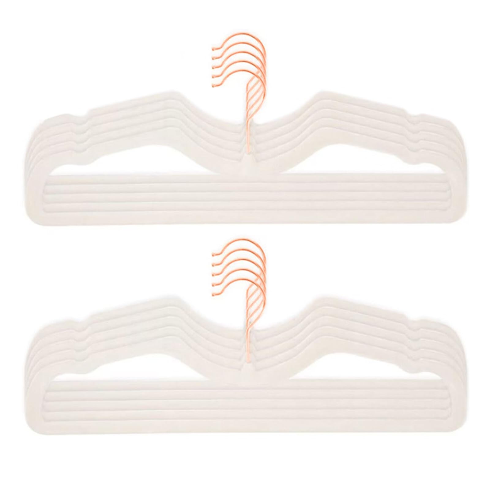 CUTSKY Velvet Hangers 50 Pack, Ultra Slim & Short Neck Hanger, 360 Swivel Hoo…