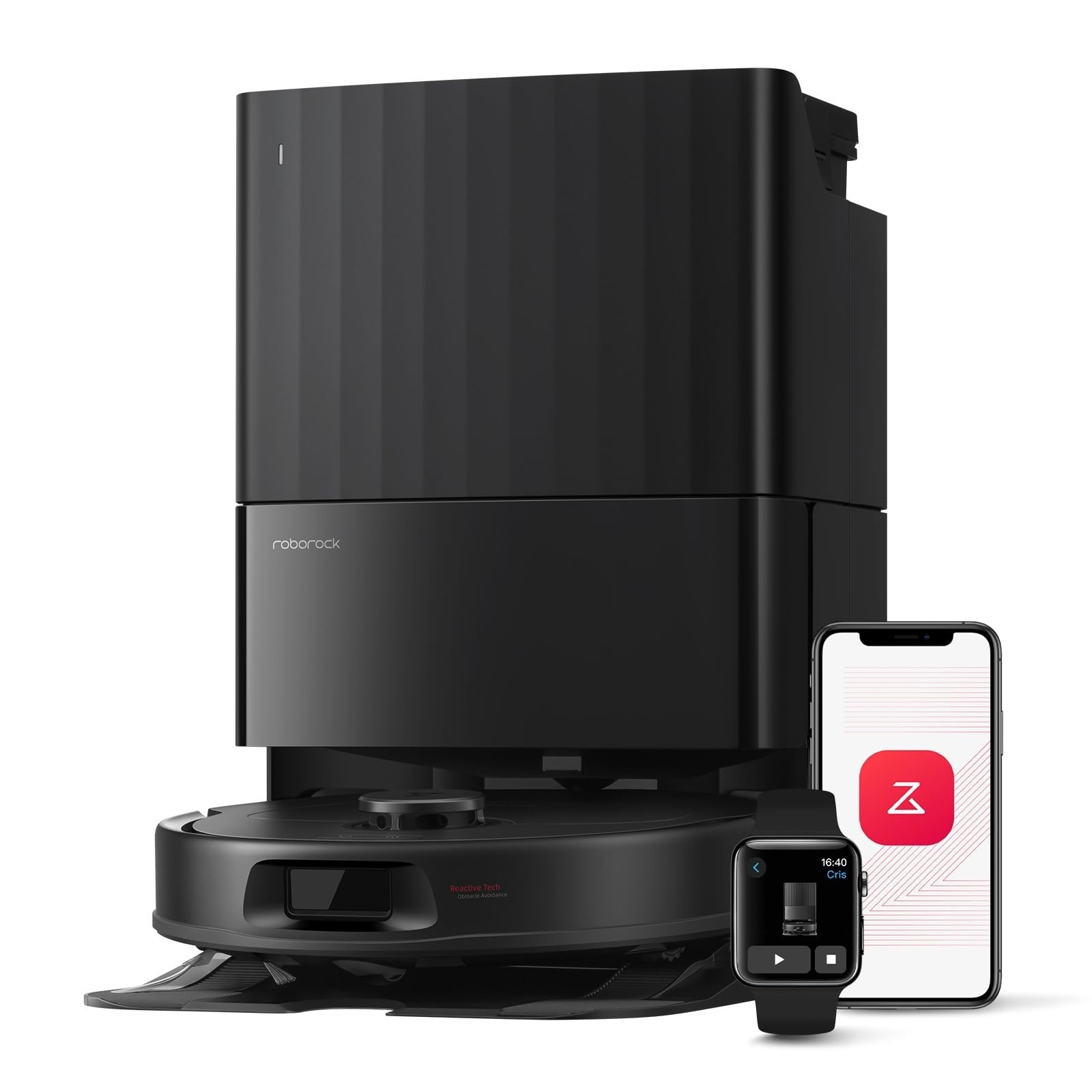 Roborock Qrevo S Pro Robot Vacuum and Mop, 18500Pa Suction