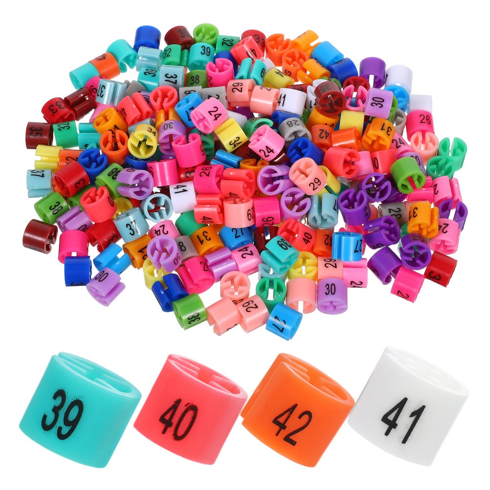 180 Pcs Hanger Size Tags Number Clothes Markers Circular Hardware Accessories
