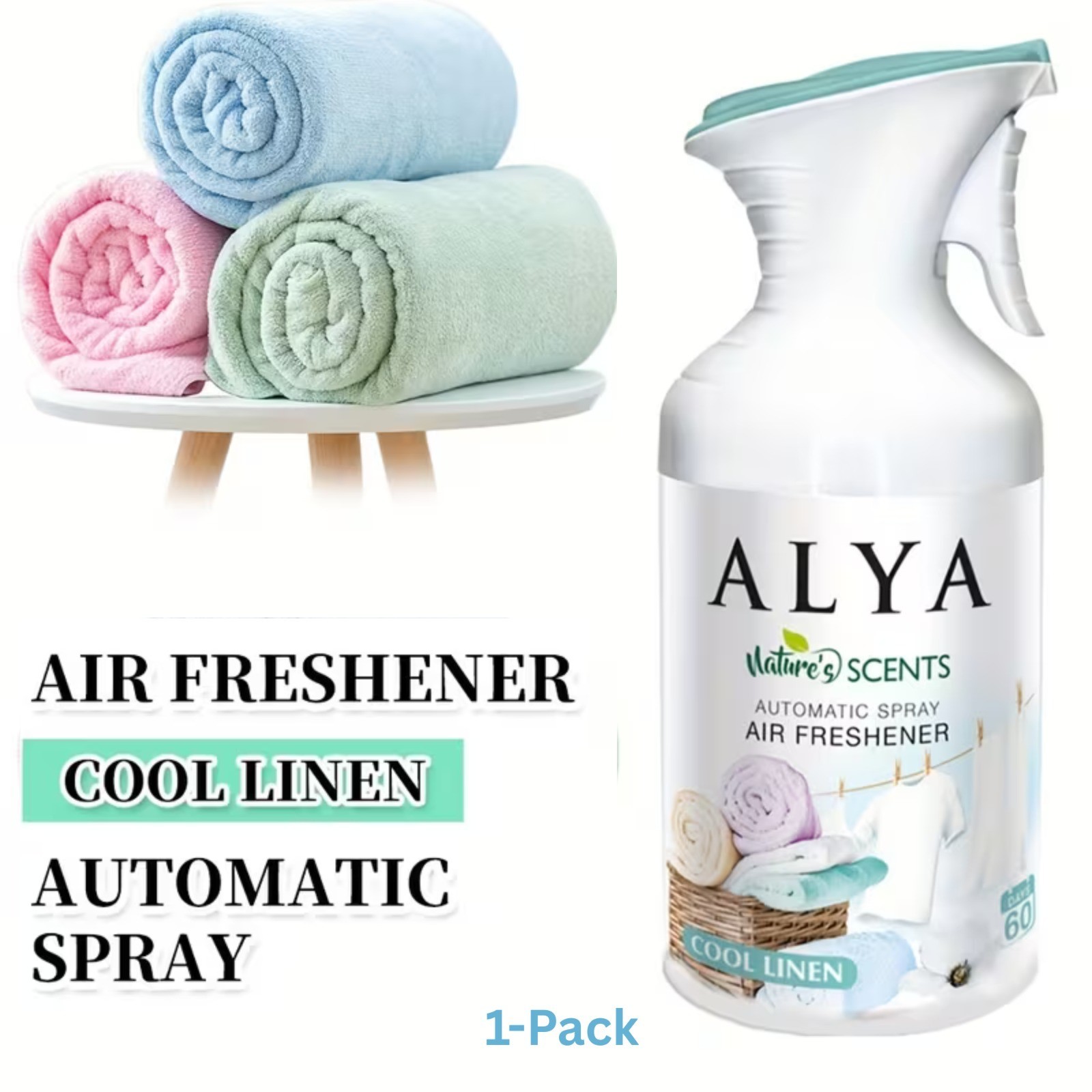 ALYA Nature Scents Aerosol Air Freshener Spray Set 5.5oz