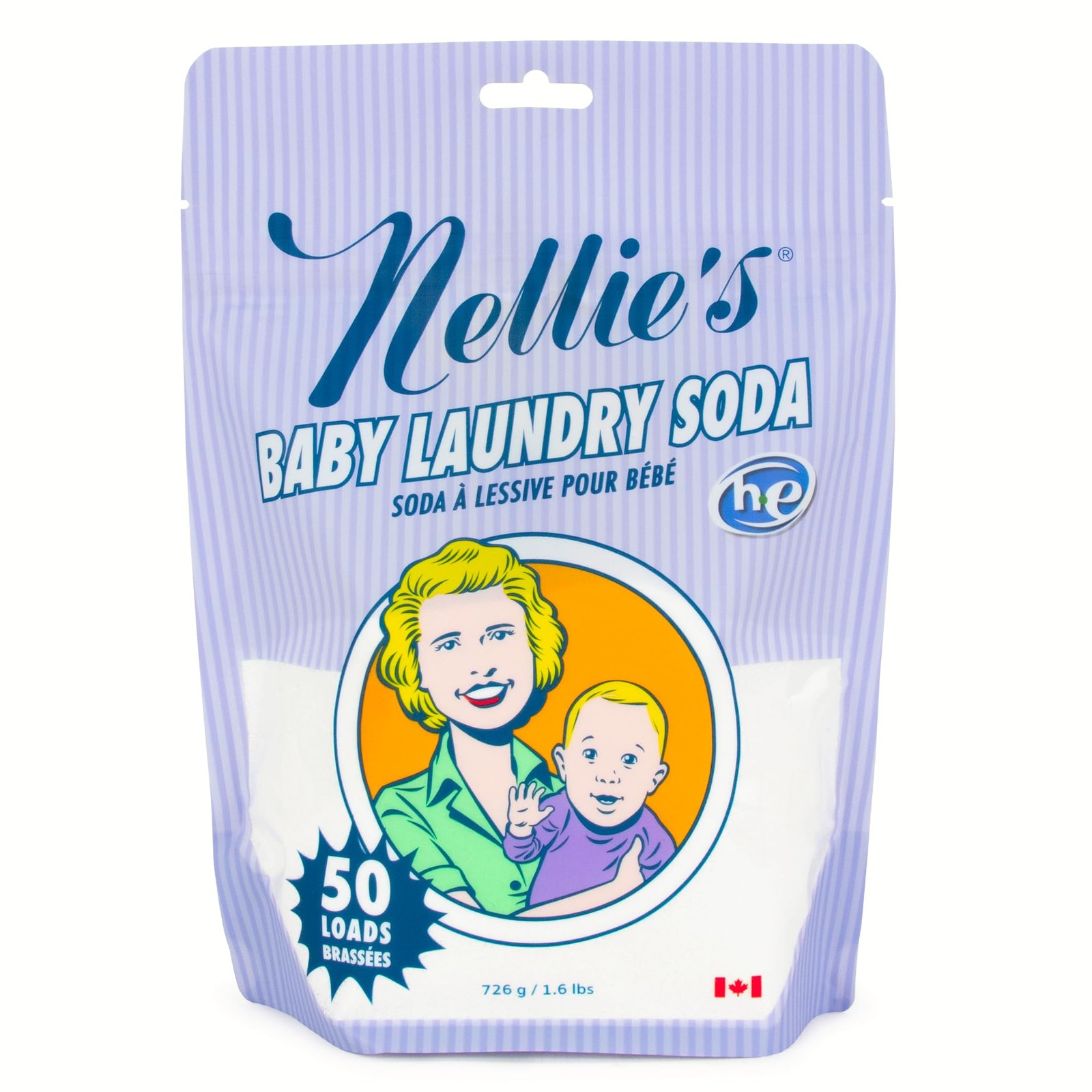 Nellie’s Baby Laundry Soda | Fragrance-Free 25.6 Ounce (Pack of 1)