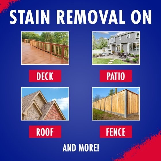 30 SECONDS Outdoor Multi-Surface Cleaner Concentrate – Cleans Stains from Mildew